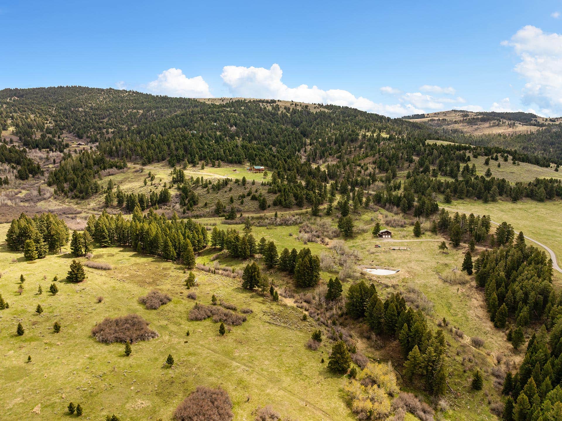 recreational property with cabins montana harrison hollow