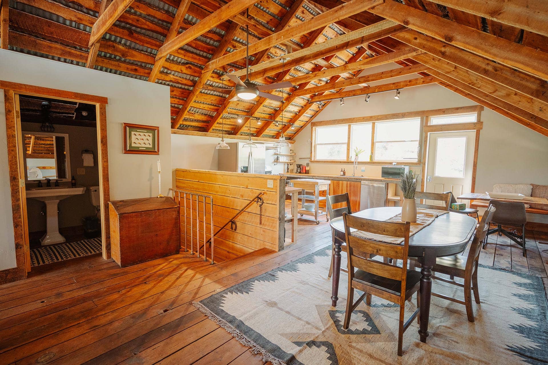 red barn remodeled montana complete fly fisher