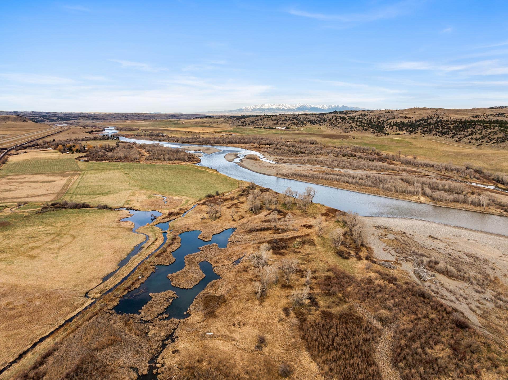 river frontage land montana mallard springs ranch