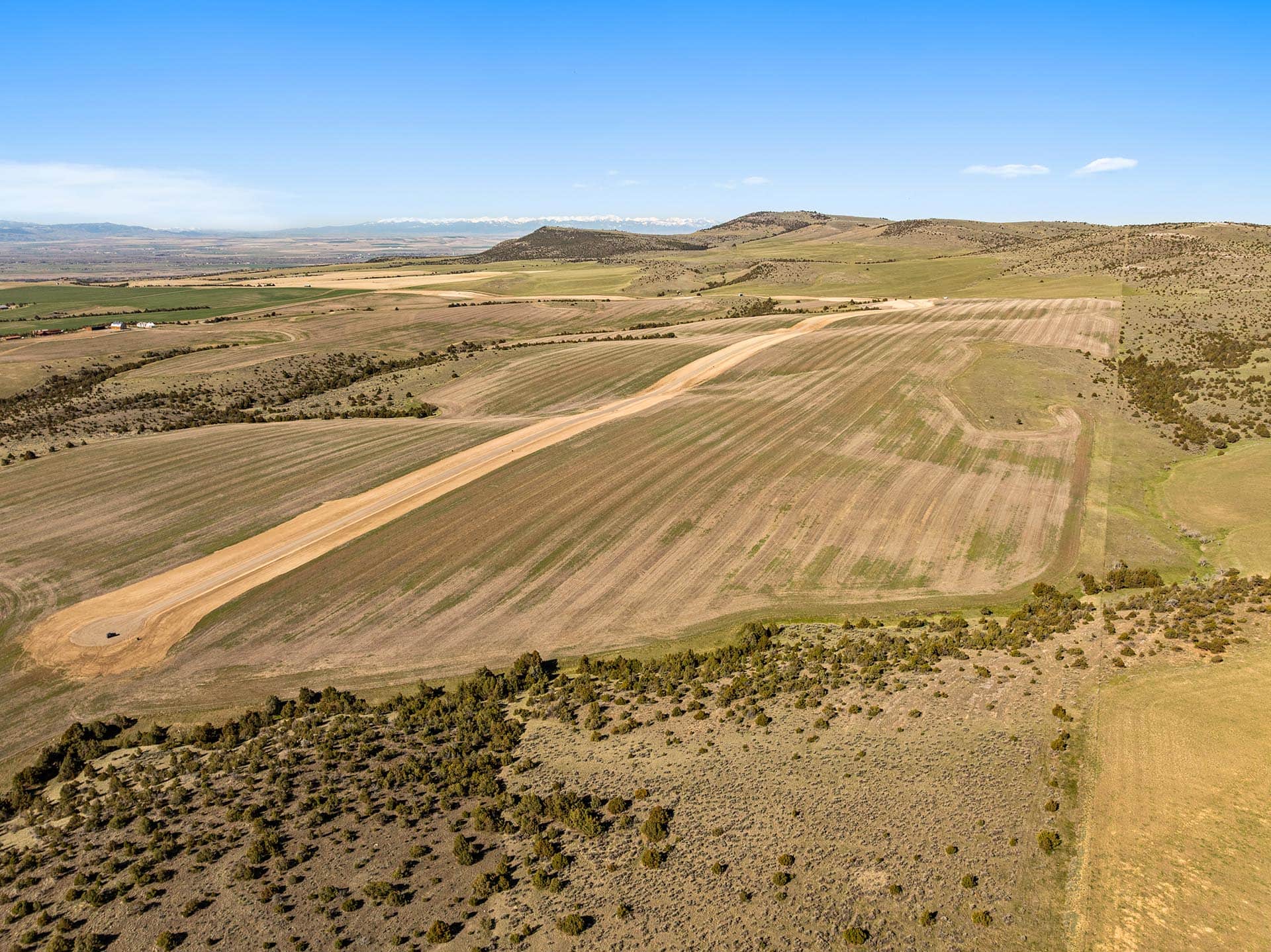 road to build site montana ridgeline legacy at sxs ranch