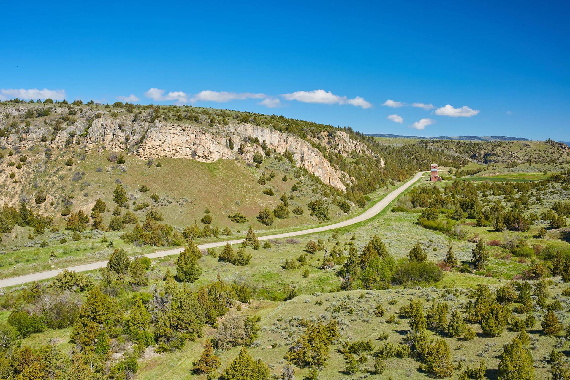 road to property montana dry creek wilderness at sxs ranch