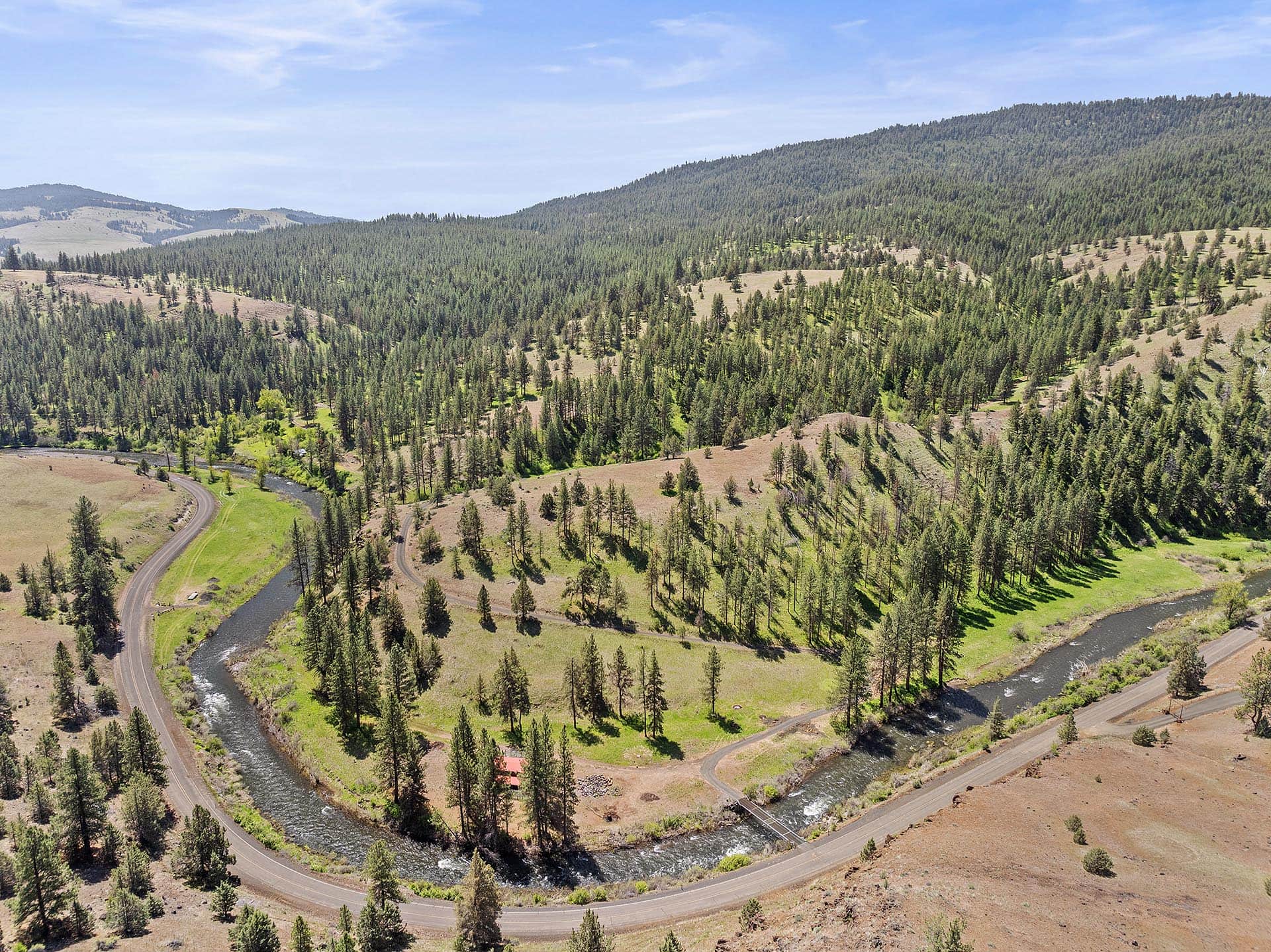 seller carry survival retreat land oregon rockin river ranch on the middle fork