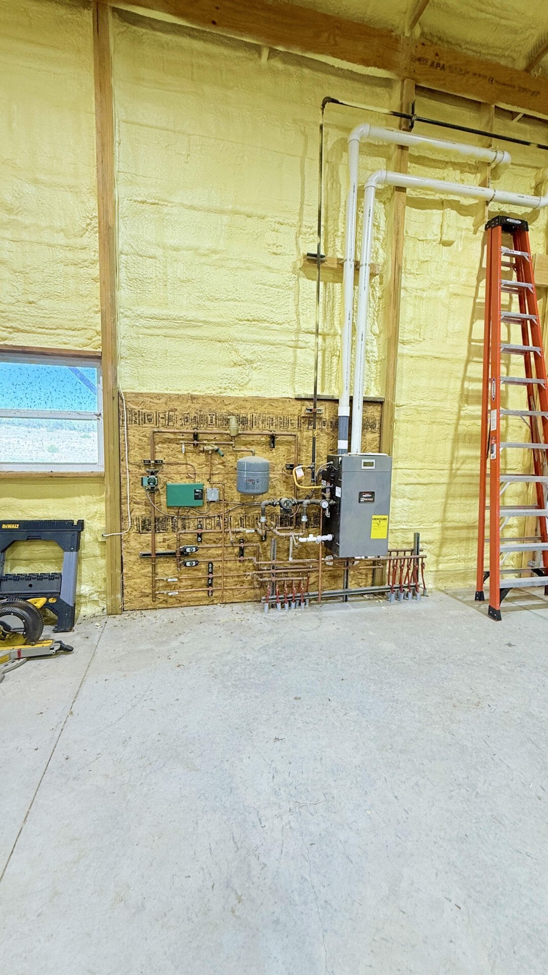 shop building with hvac system colorado mchenry ranch