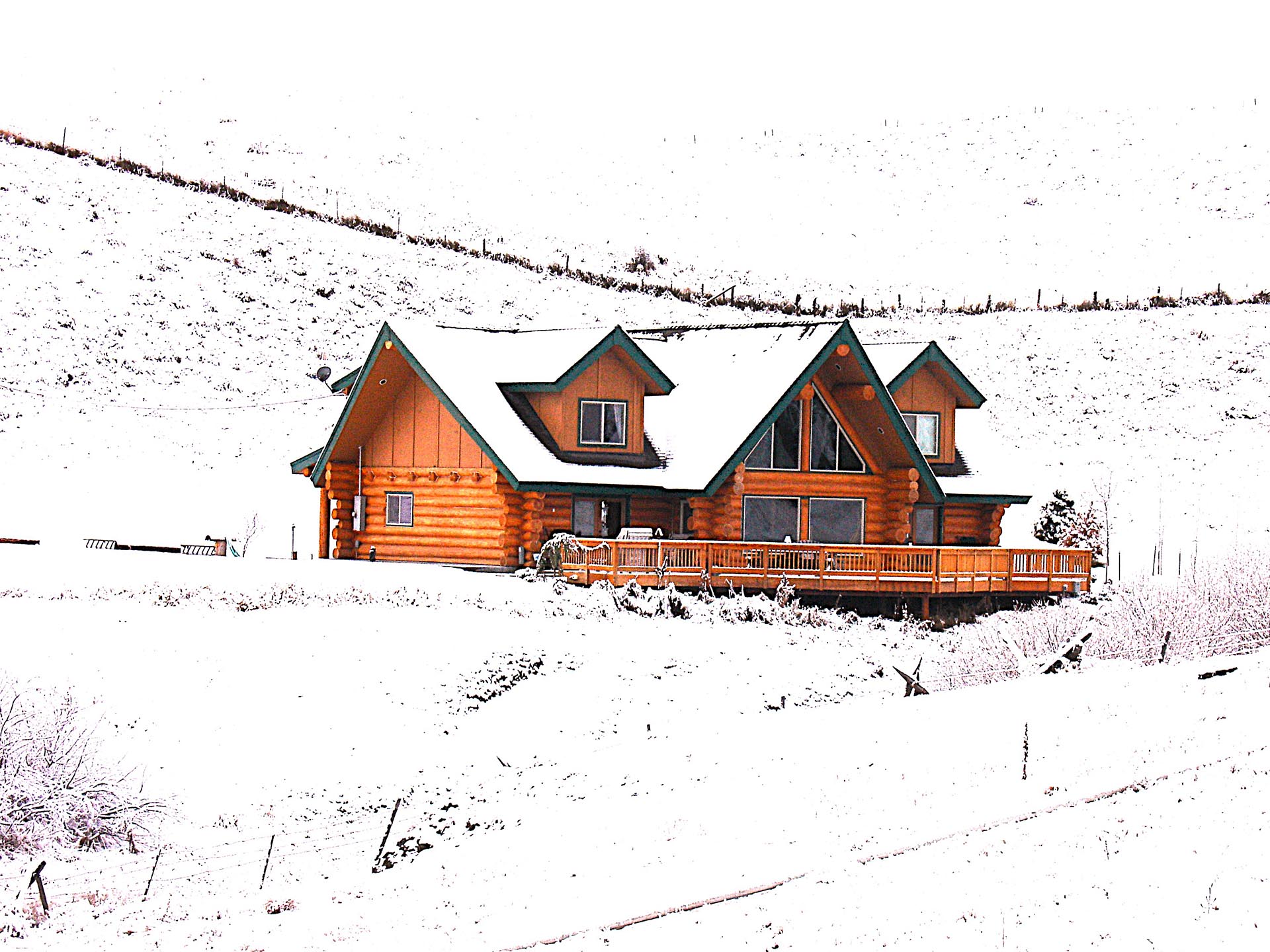 snow cabin oregon thorn creek ranch