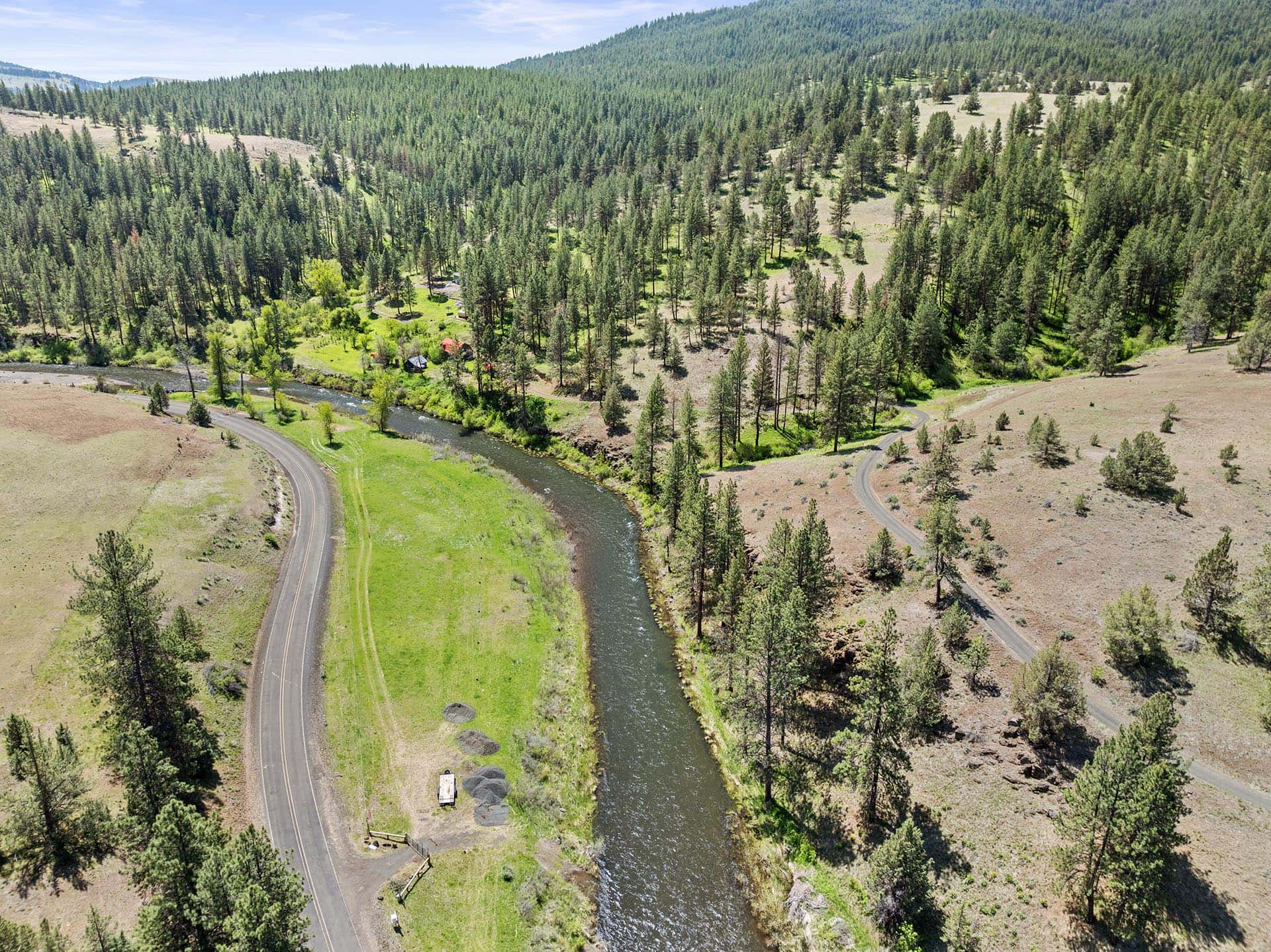 sustainable living land owner financing oregon rockin river ranch on the middle fork