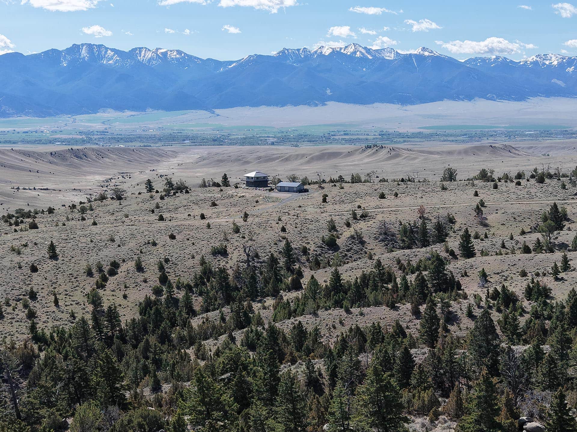 306 acres with mountain views for sale montana little fish creek lookout