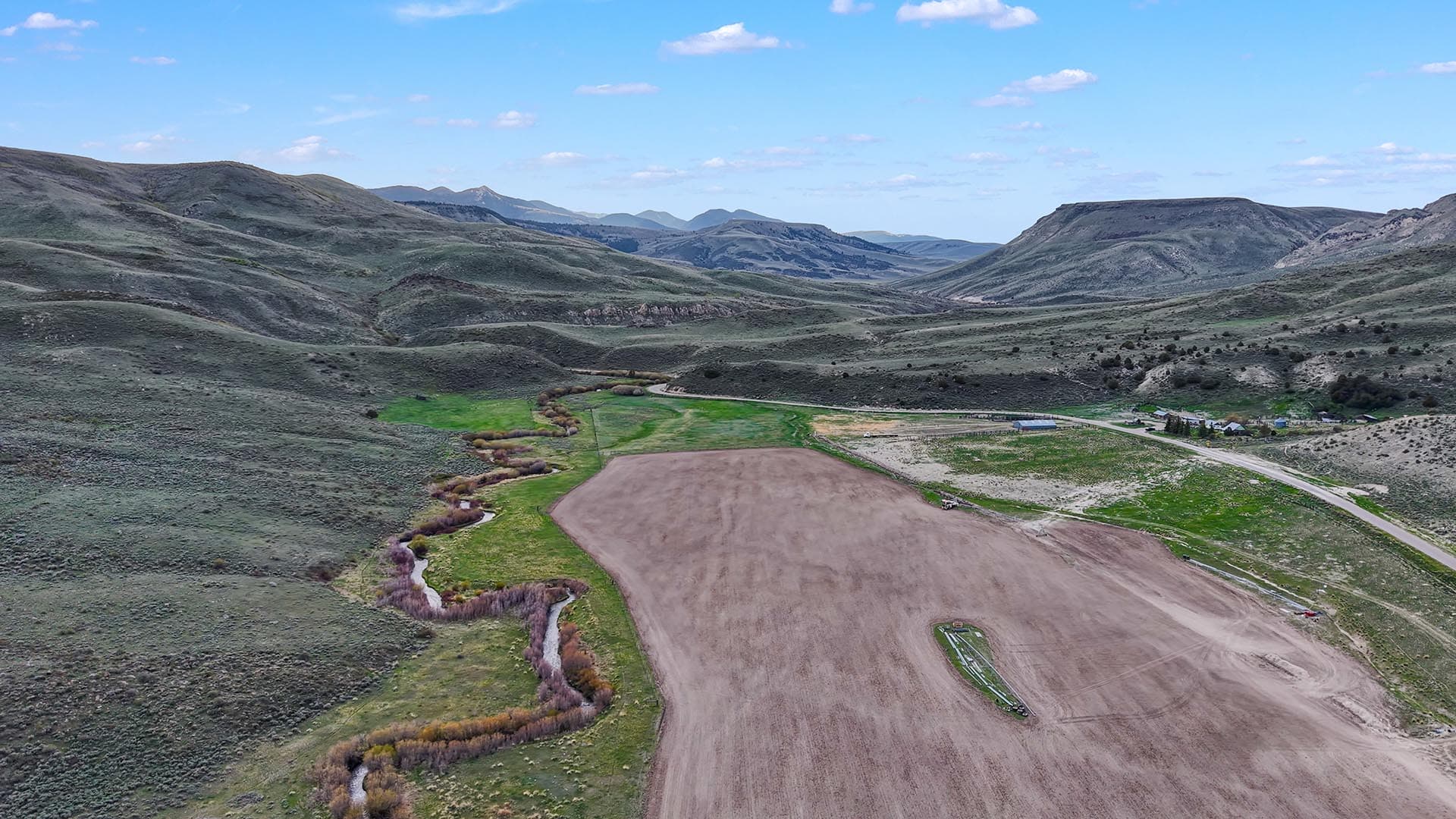 agricultural land with creek and buildings for sale id medicine lodge creek