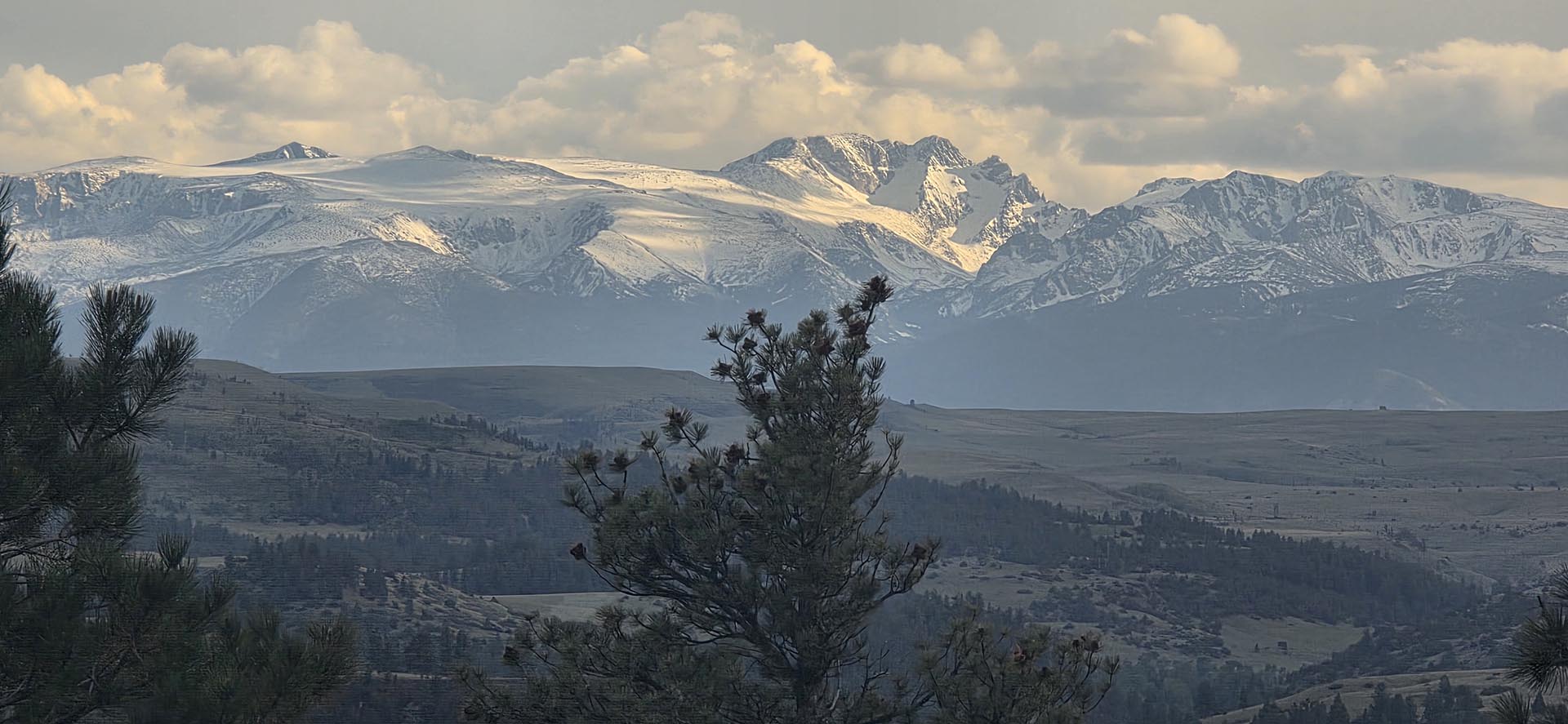 beartooth mountains montana springtime ranch on the yellowstone river