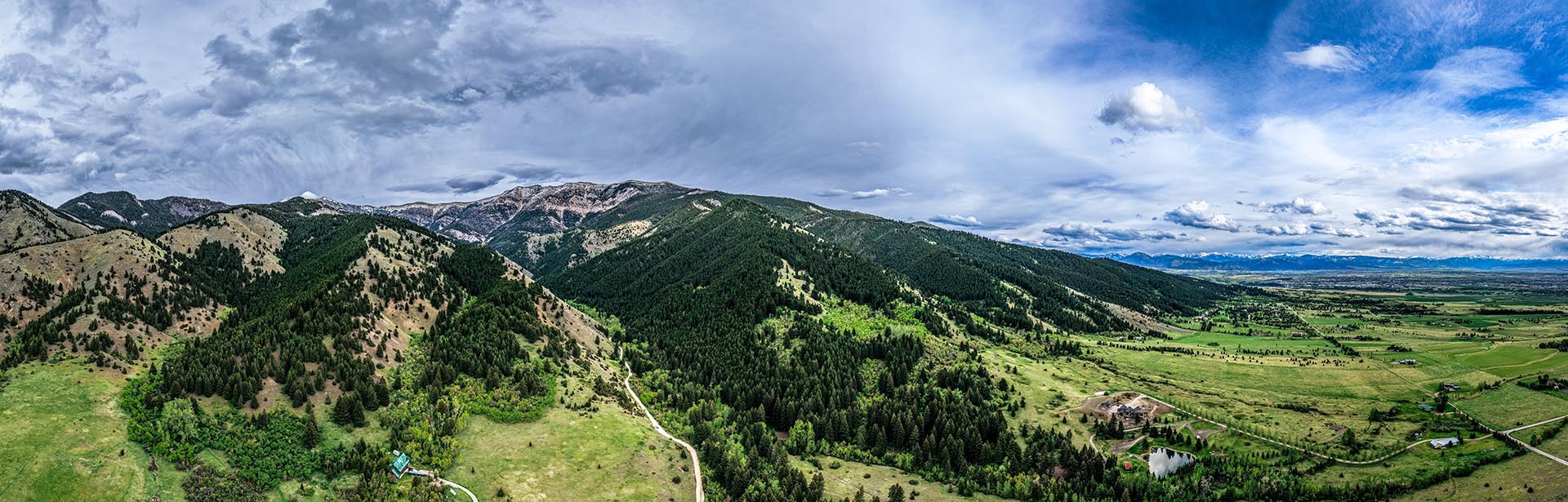 expansive mountain valley land for sale montana bozeman creekside hideaway