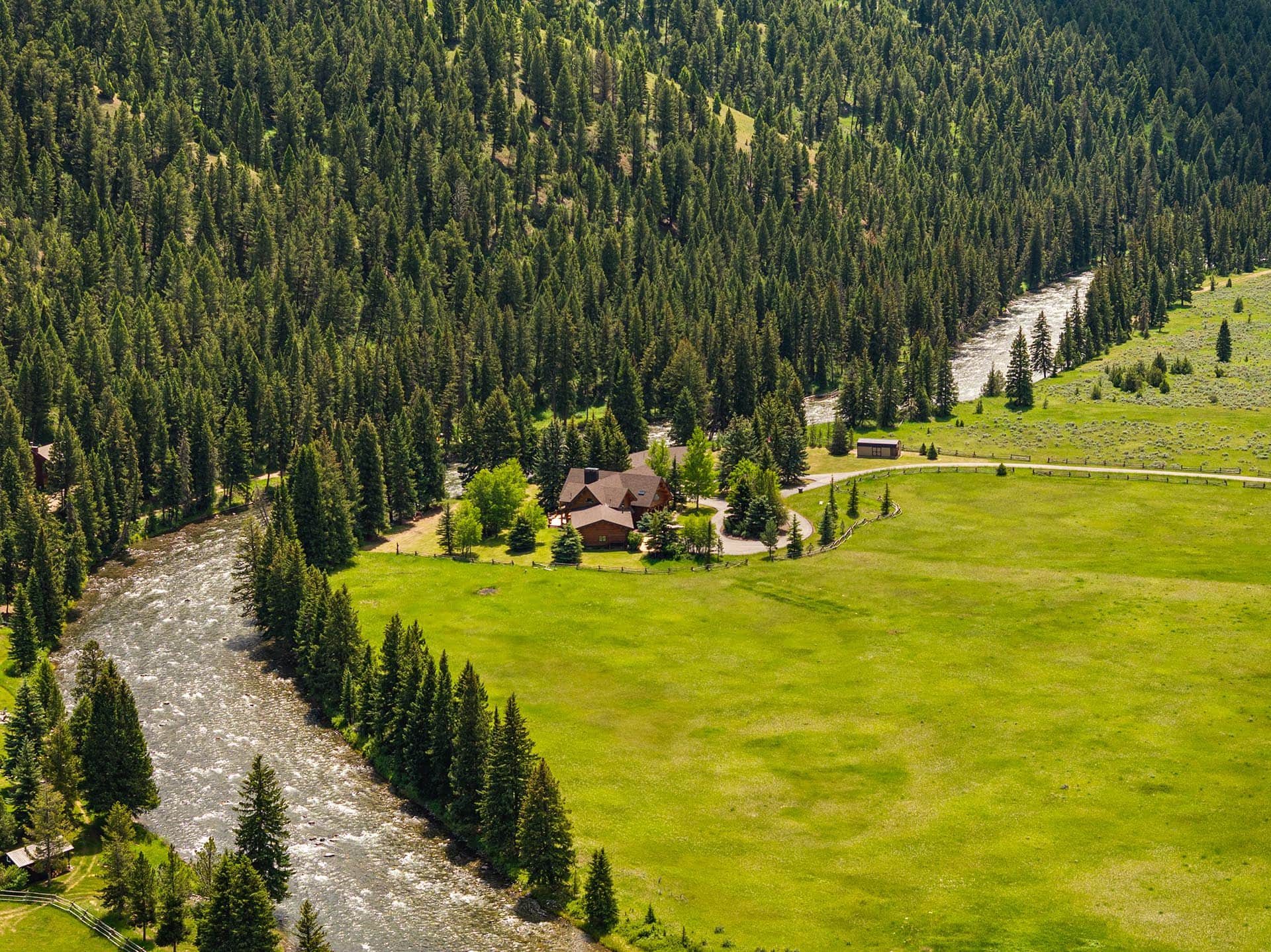 fly fishing property for sale montana gallatin riverfront retreat in big sky