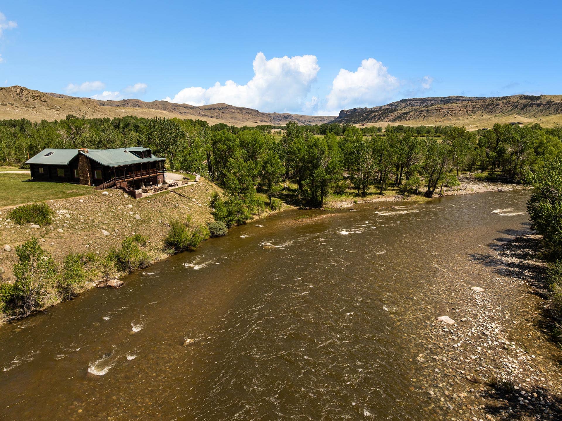 fly fishing river access property montana two rivers lodge