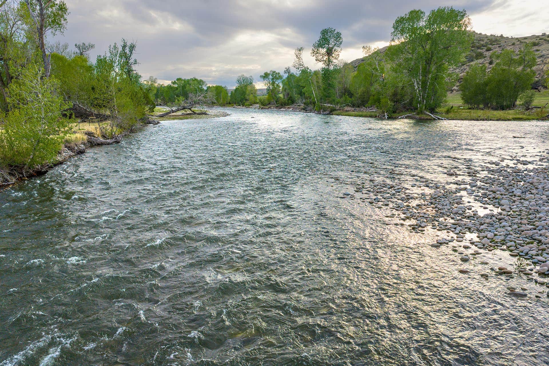 fly fishing river property montana stillwater riffle ranch