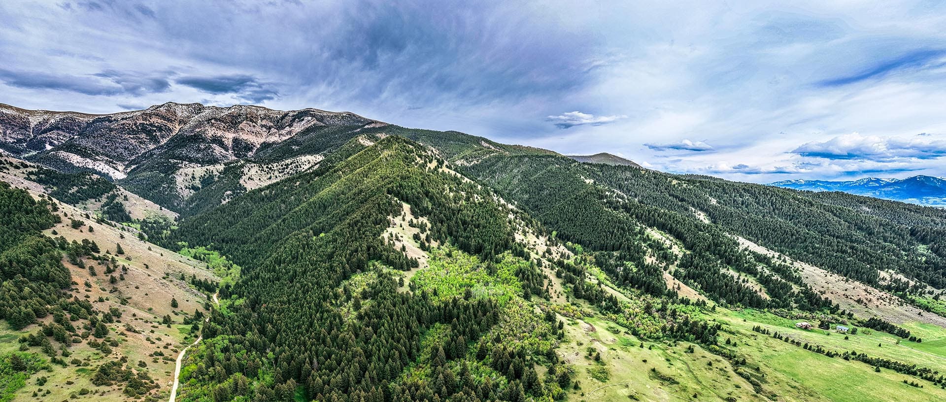 forested mountain land montana bozeman creekside hideaway