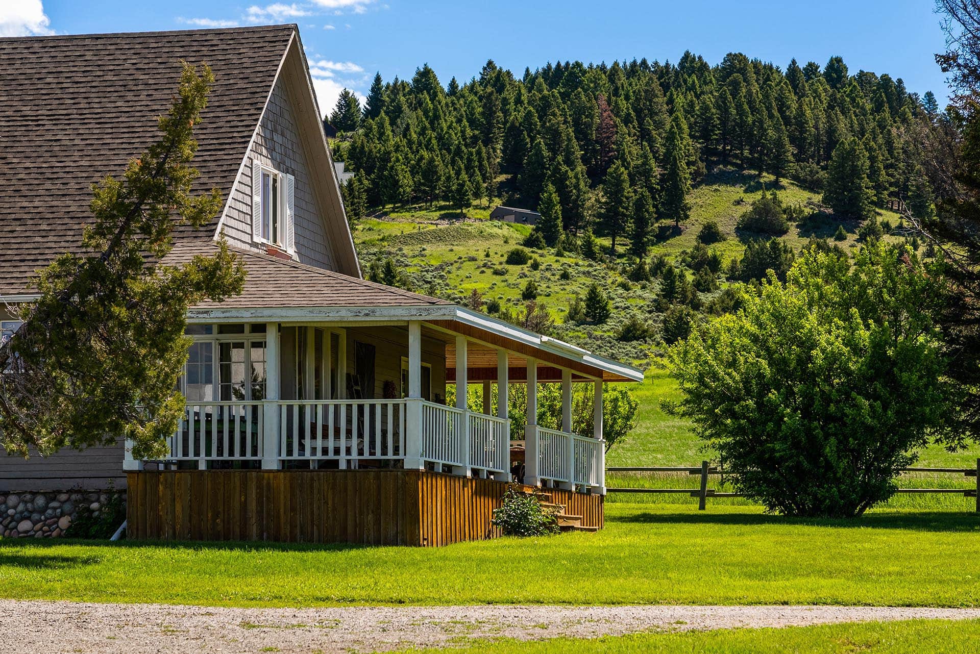 front porch montana north fork horse creek
