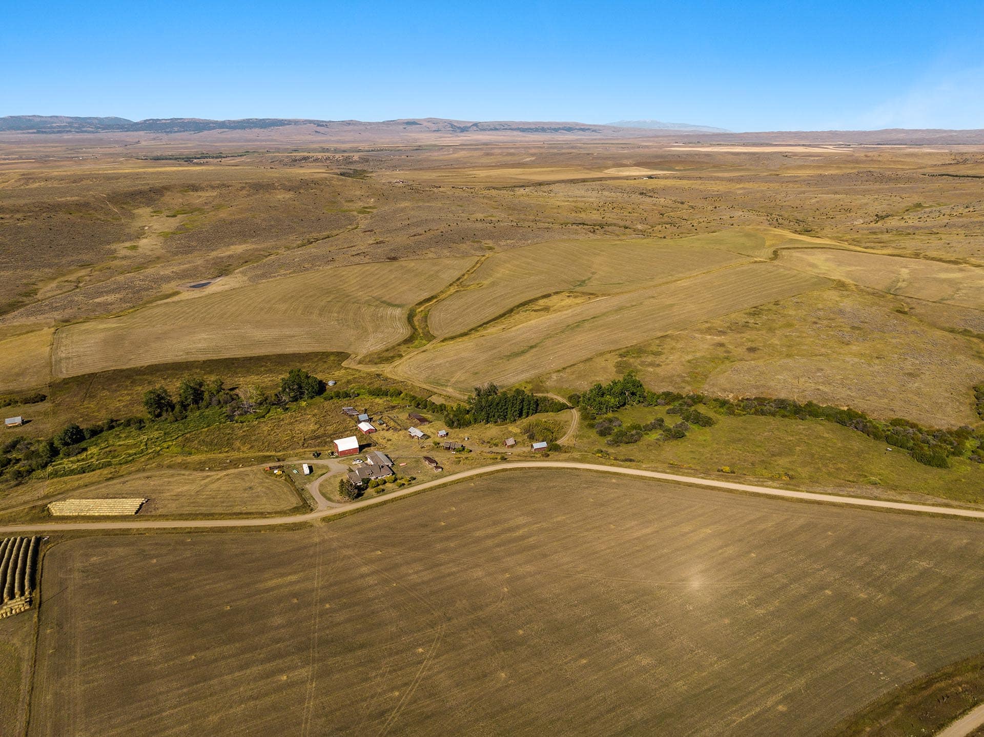 hay production montana north fork horse creek