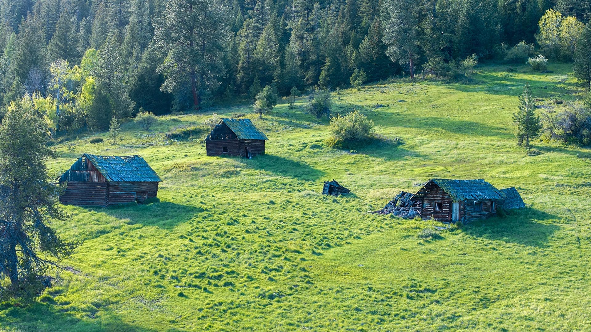 historic outbuildings montana riley creek basin