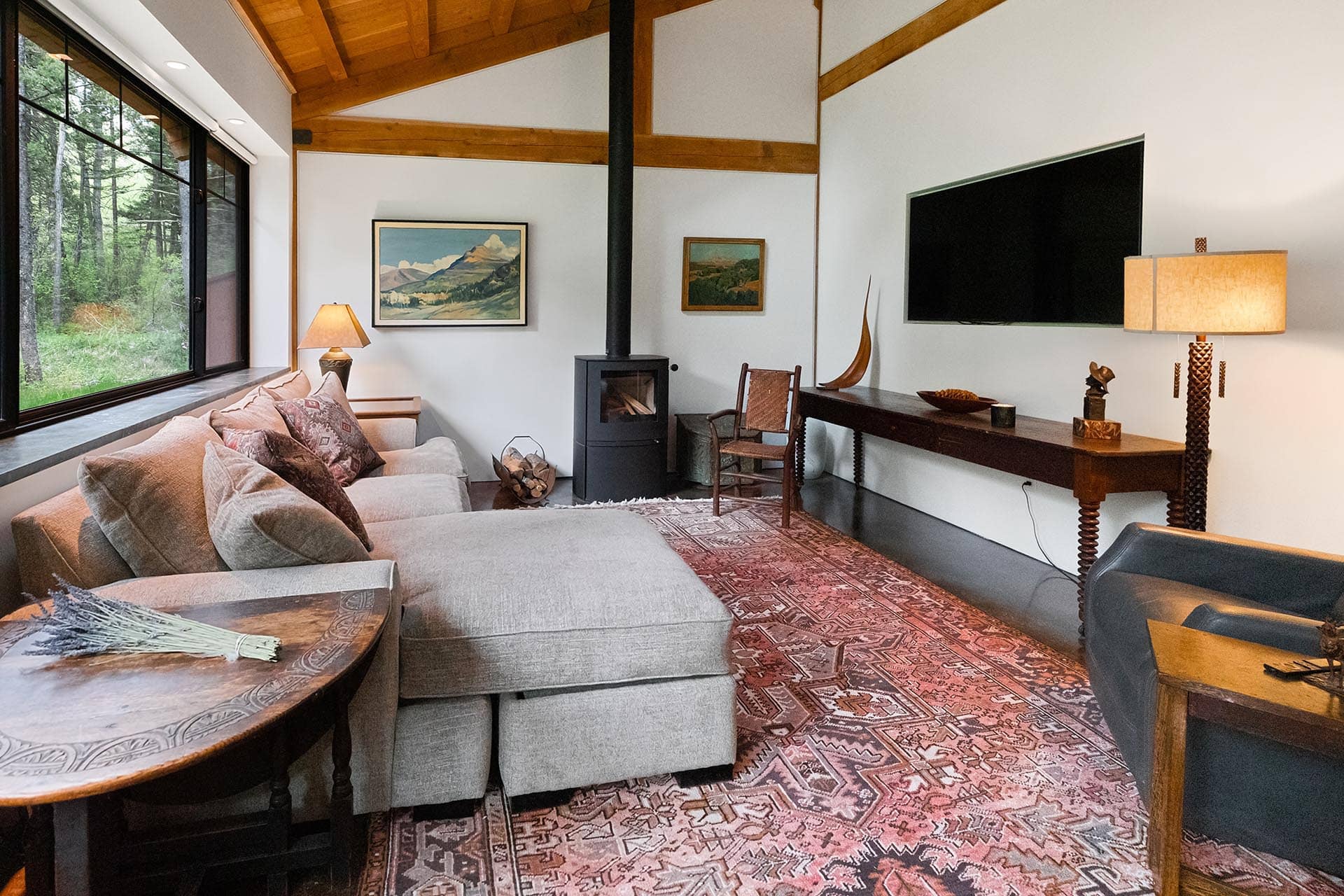 home with wood stove for sale montana bozeman creekside hideaway