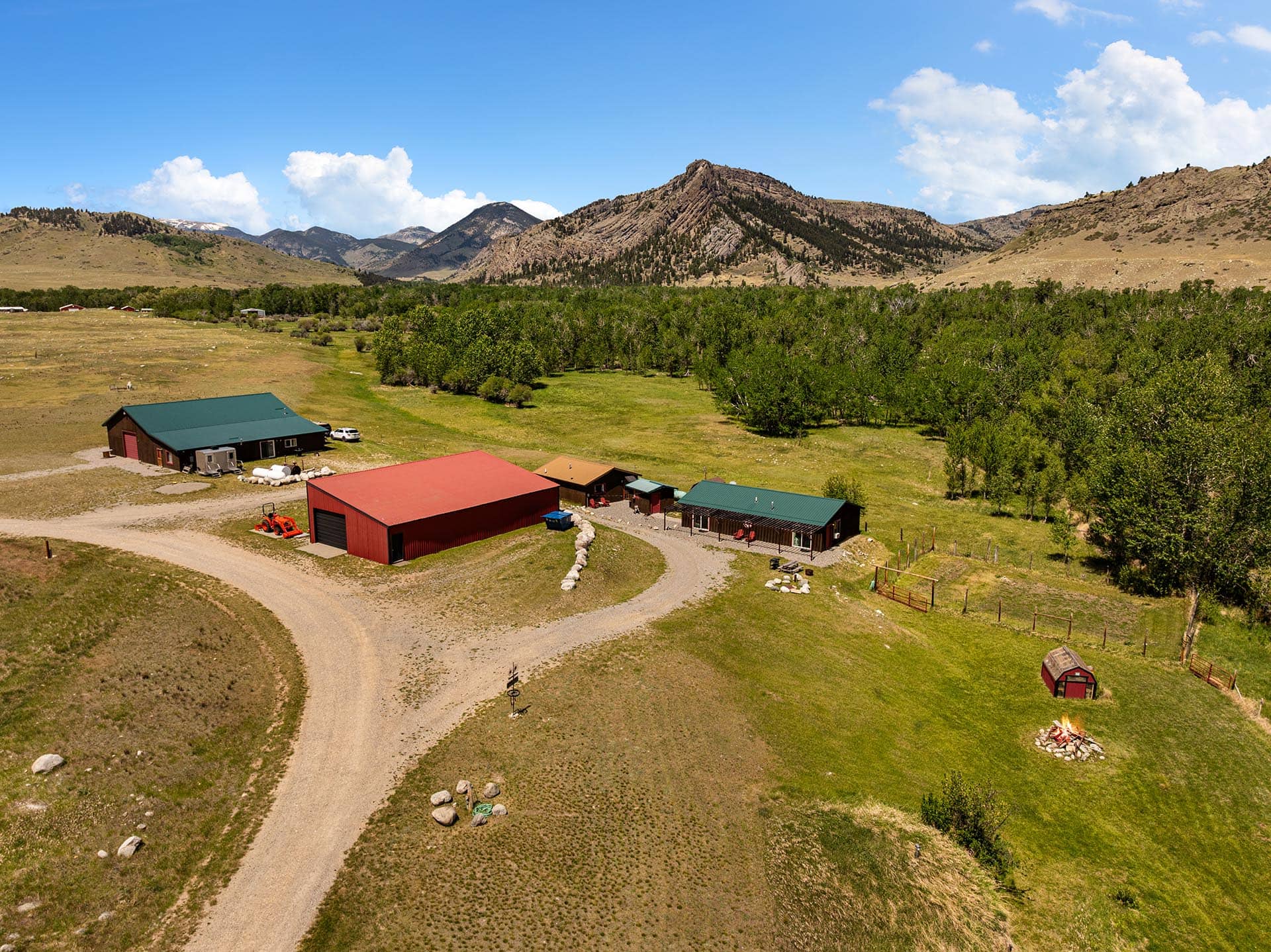 land for sale with outbuildings montana two rivers lodge