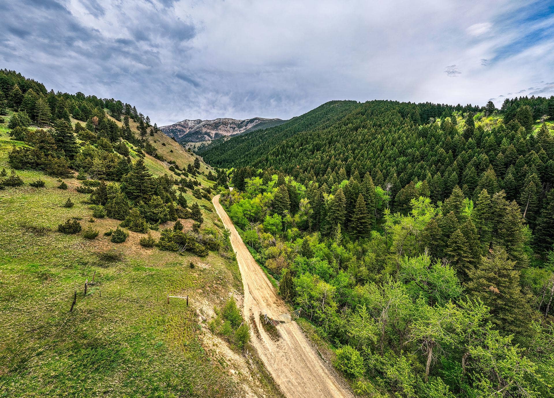 large acreage with road access montana bozeman creekside hideaway