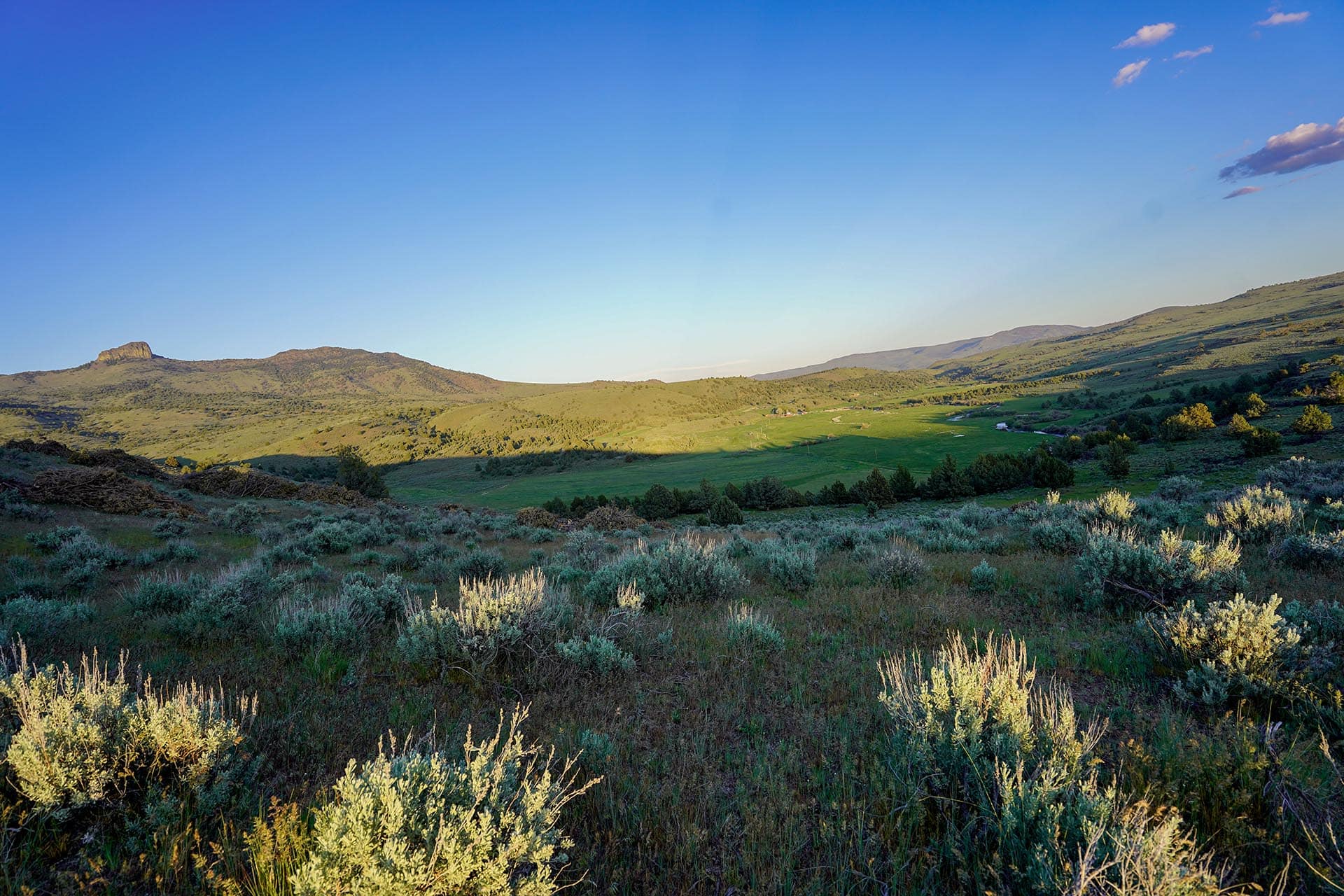 large acreage with vast rolling hills and valley oregon ironside castle rock ranch