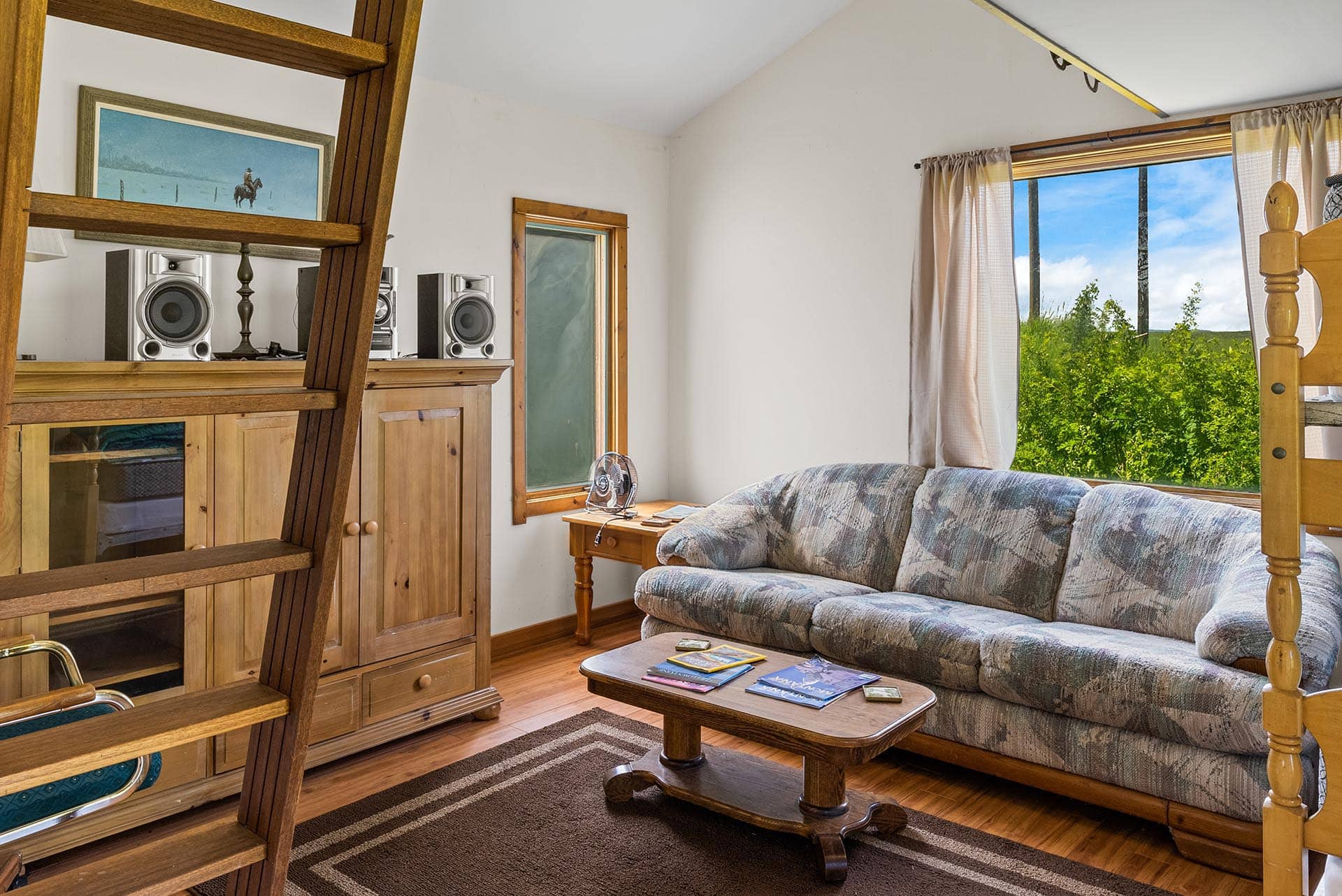 living room montana north fork horse creek
