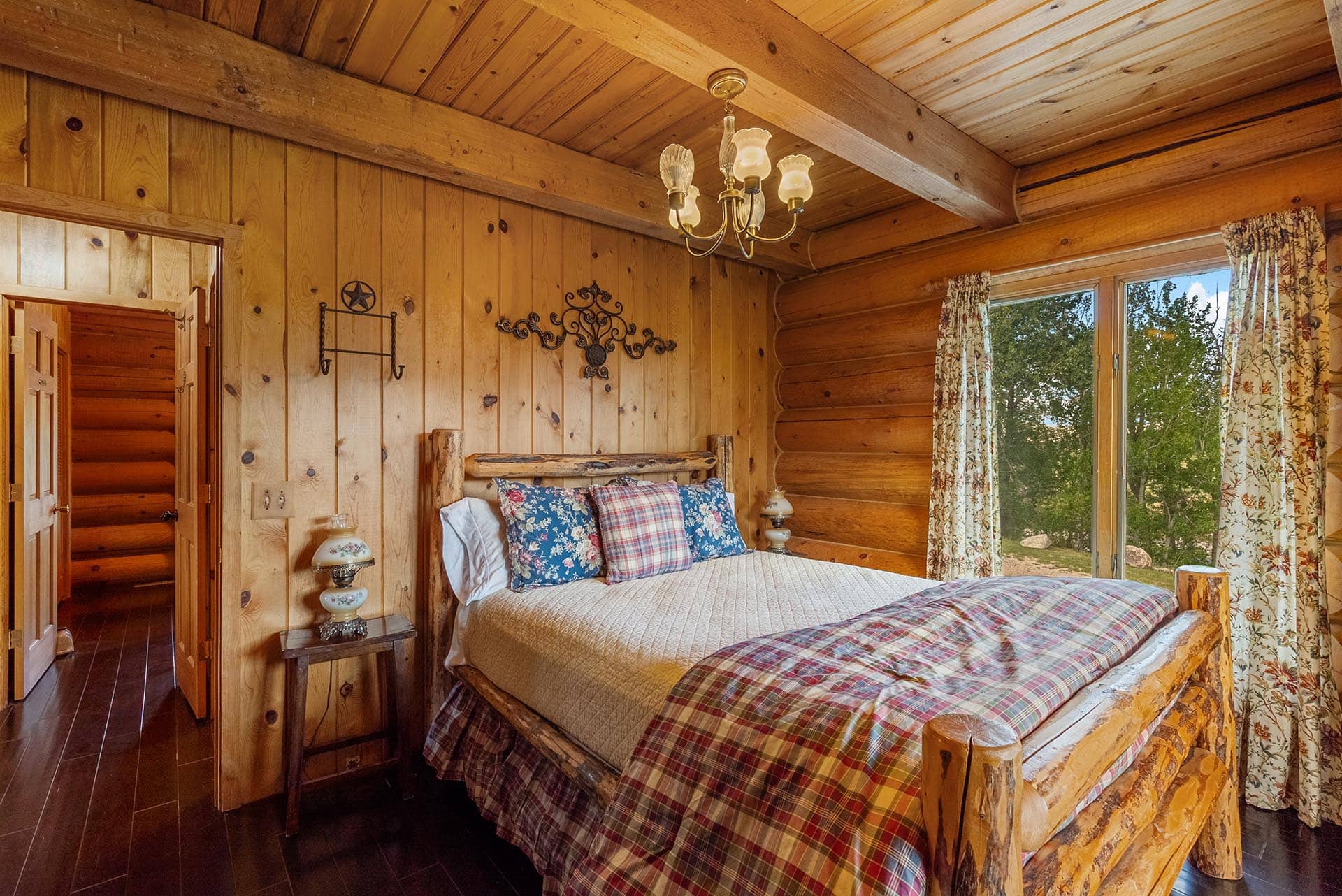 log home bedroom for sale montana two rivers lodge