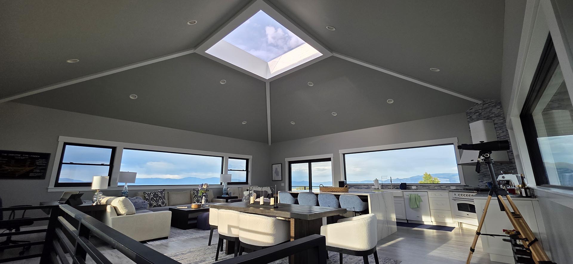 luxury home with panoramic views for sale montana little fish creek lookout
