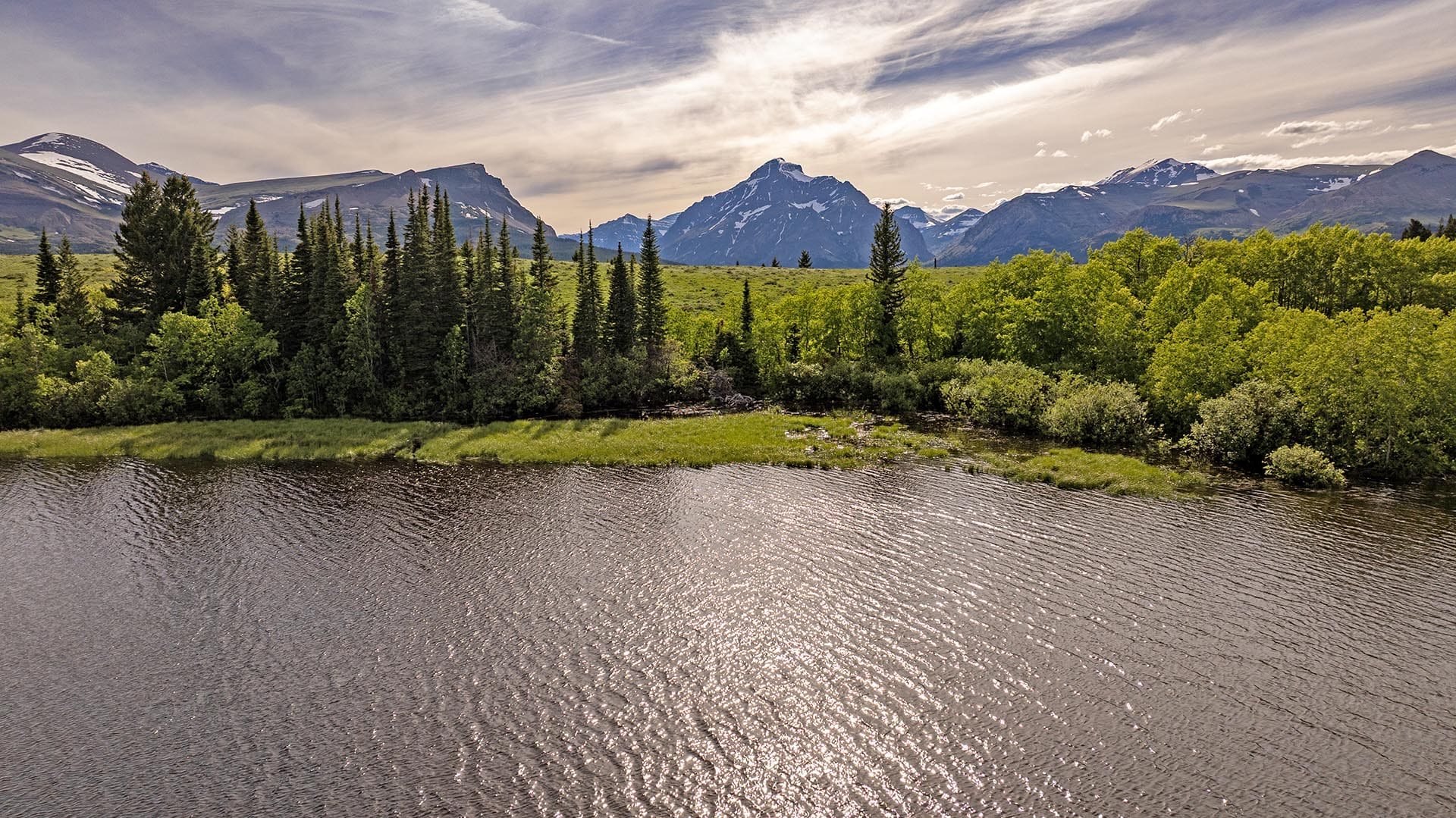 mountain lake view land montana two medicine legacy ranch