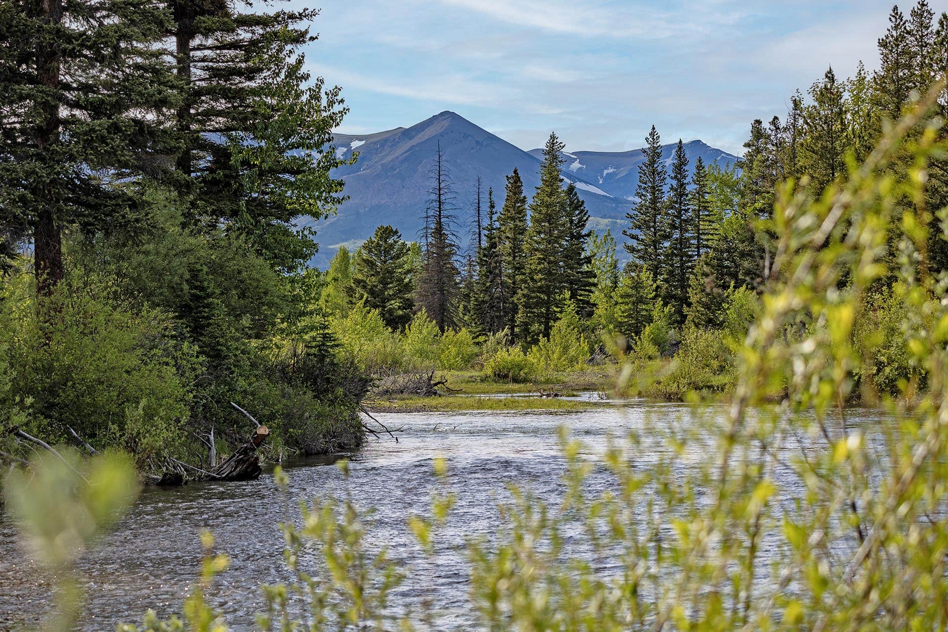 mountain peak river land montana two medicine legacy ranch