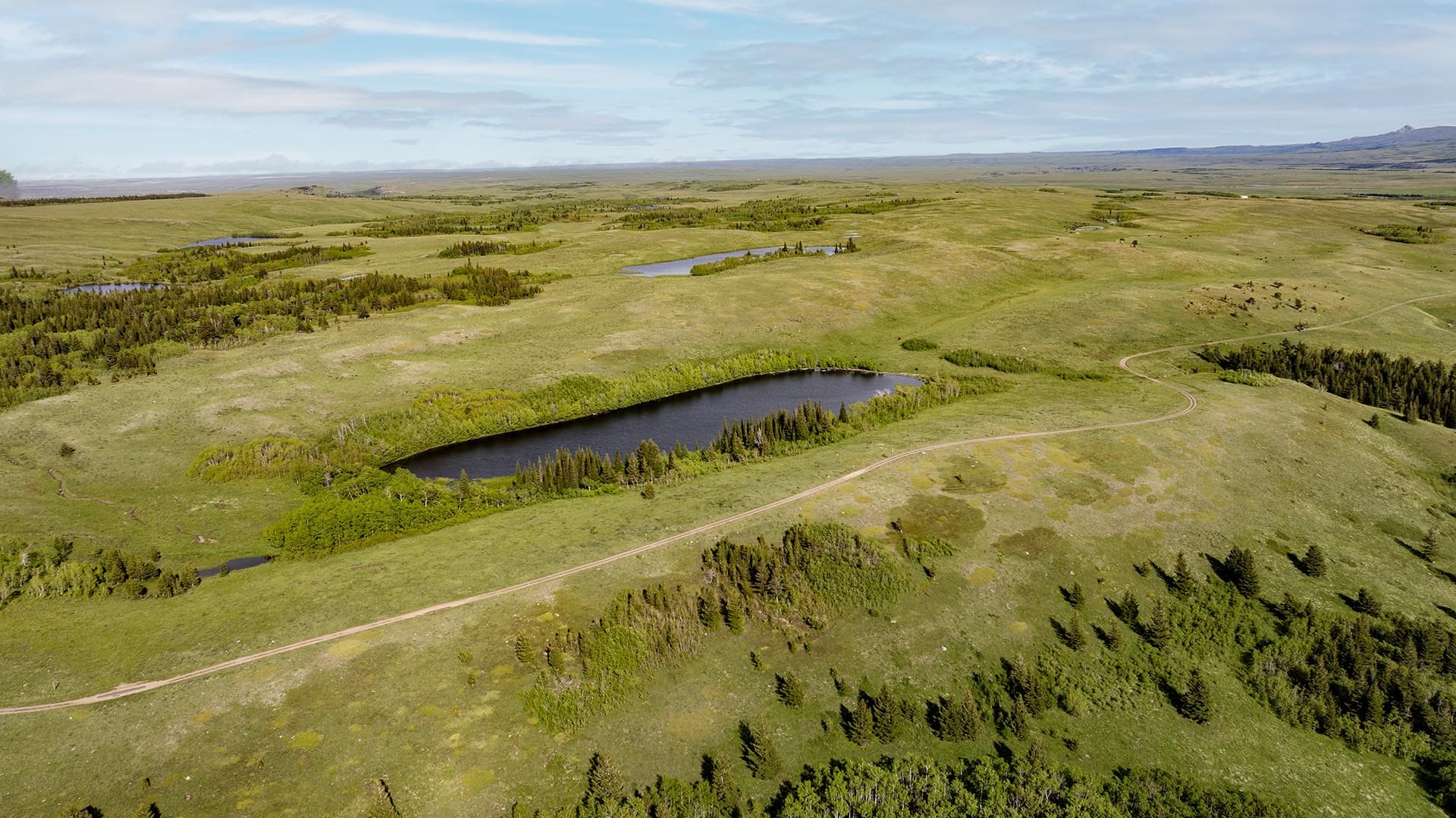 multiple ponds recreational land for sale montana two medicine legacy ranch