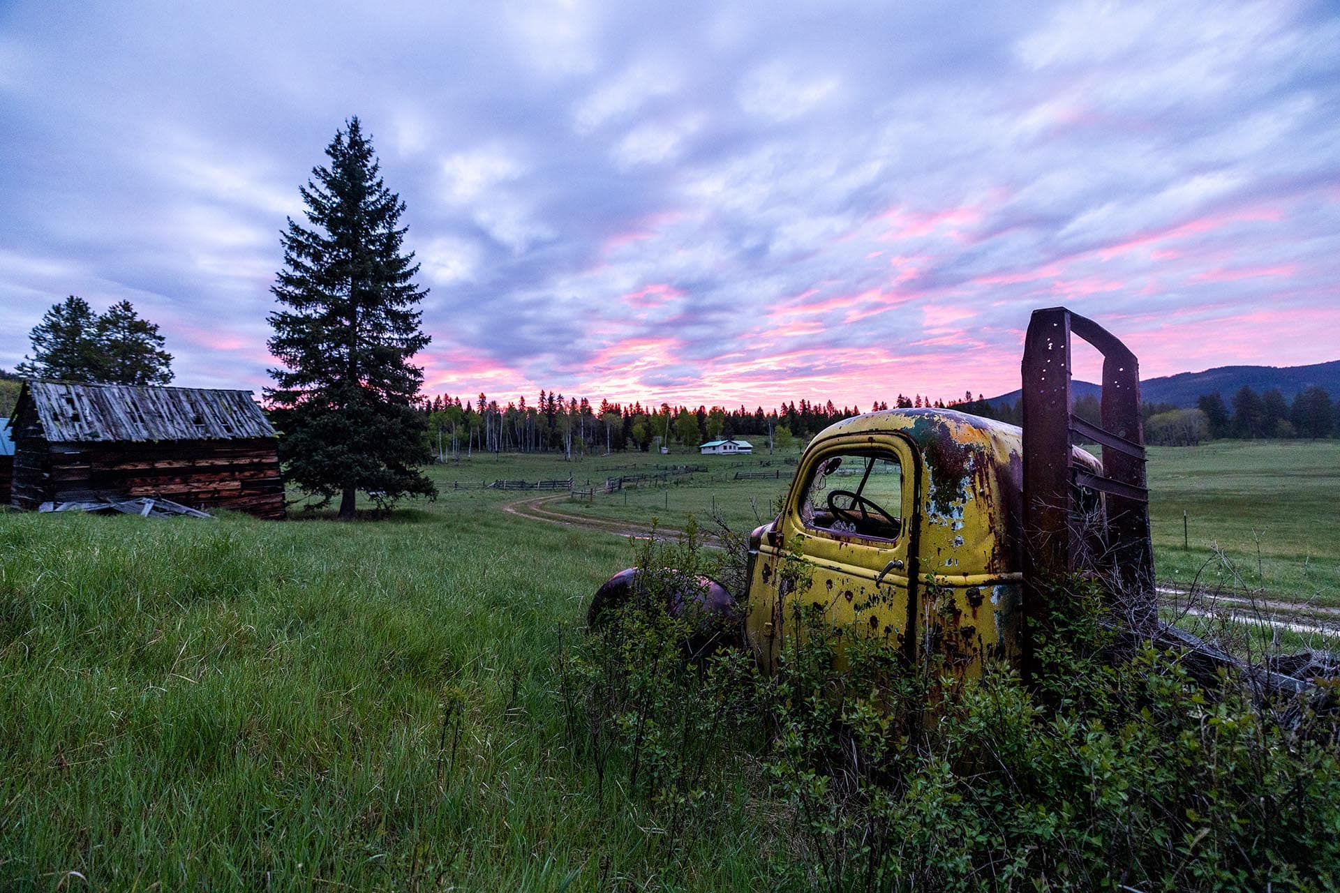 old ford montana riley creek basin