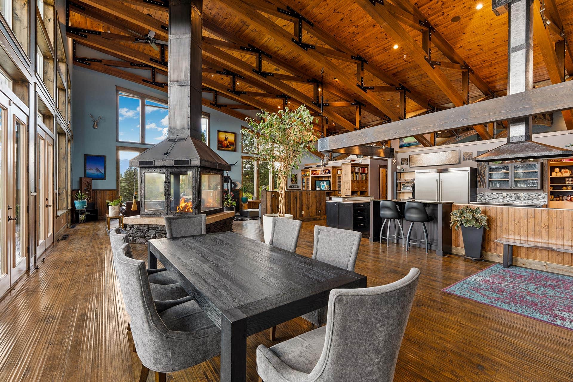 open dining montana fortine creek overlook estate