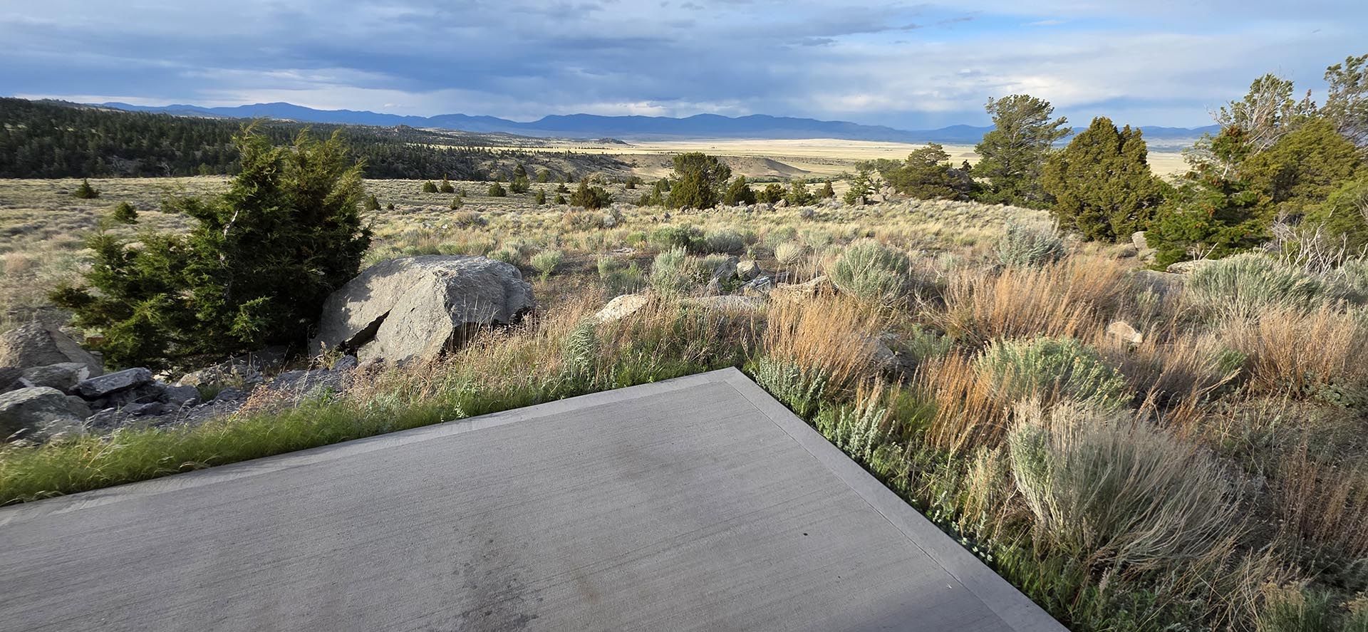 open land with mountain views for sale montana little fish creek lookout
