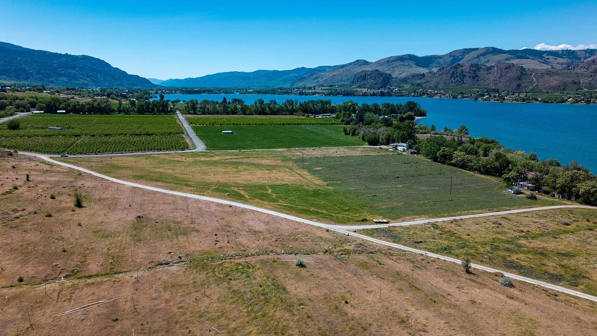 private shoreline property for sale okanogan valley washington orchard bay