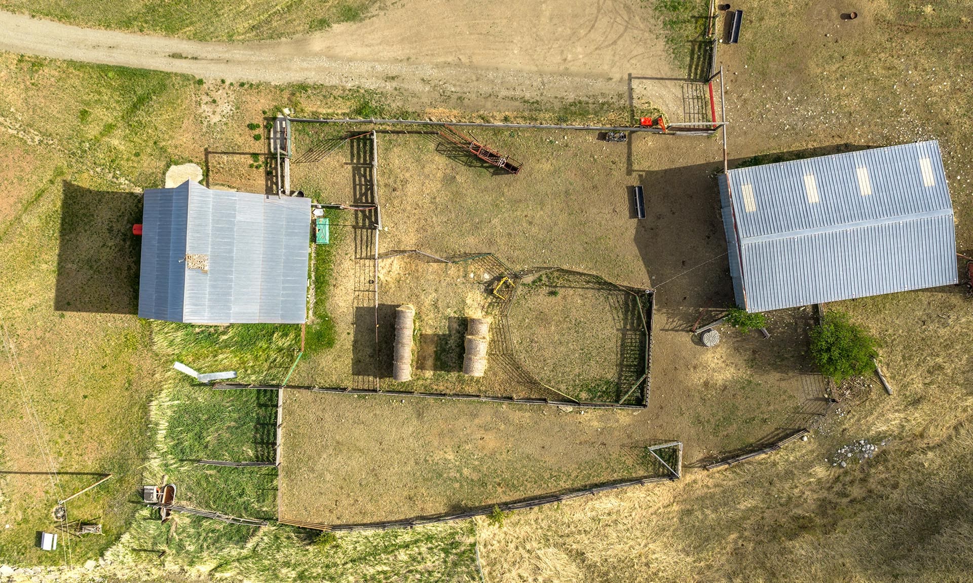 ranch outbuildings and corrals land montana stillwater riffle ranch