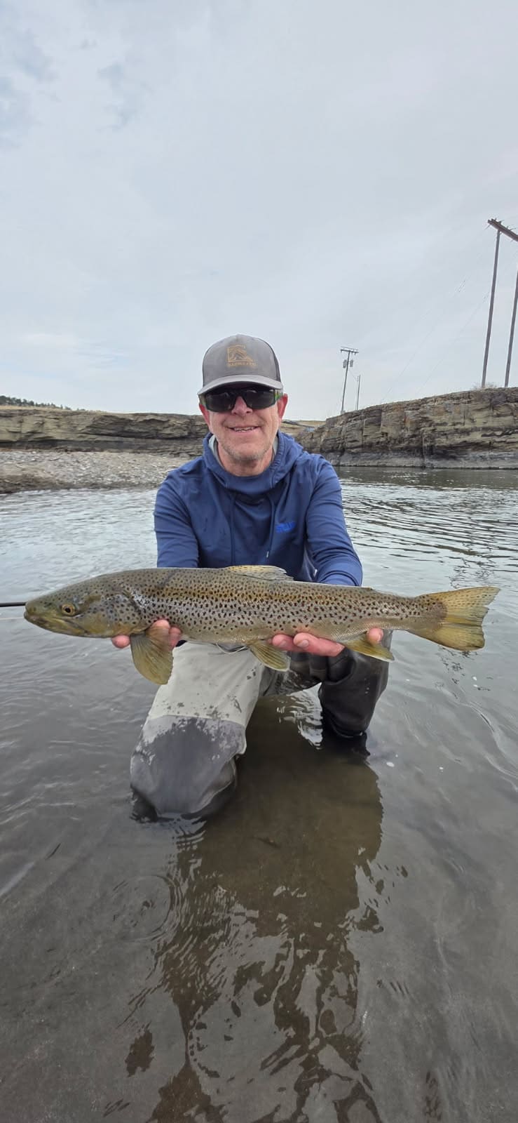 river trout fishing land montana springtime ranch on the yellowstone river