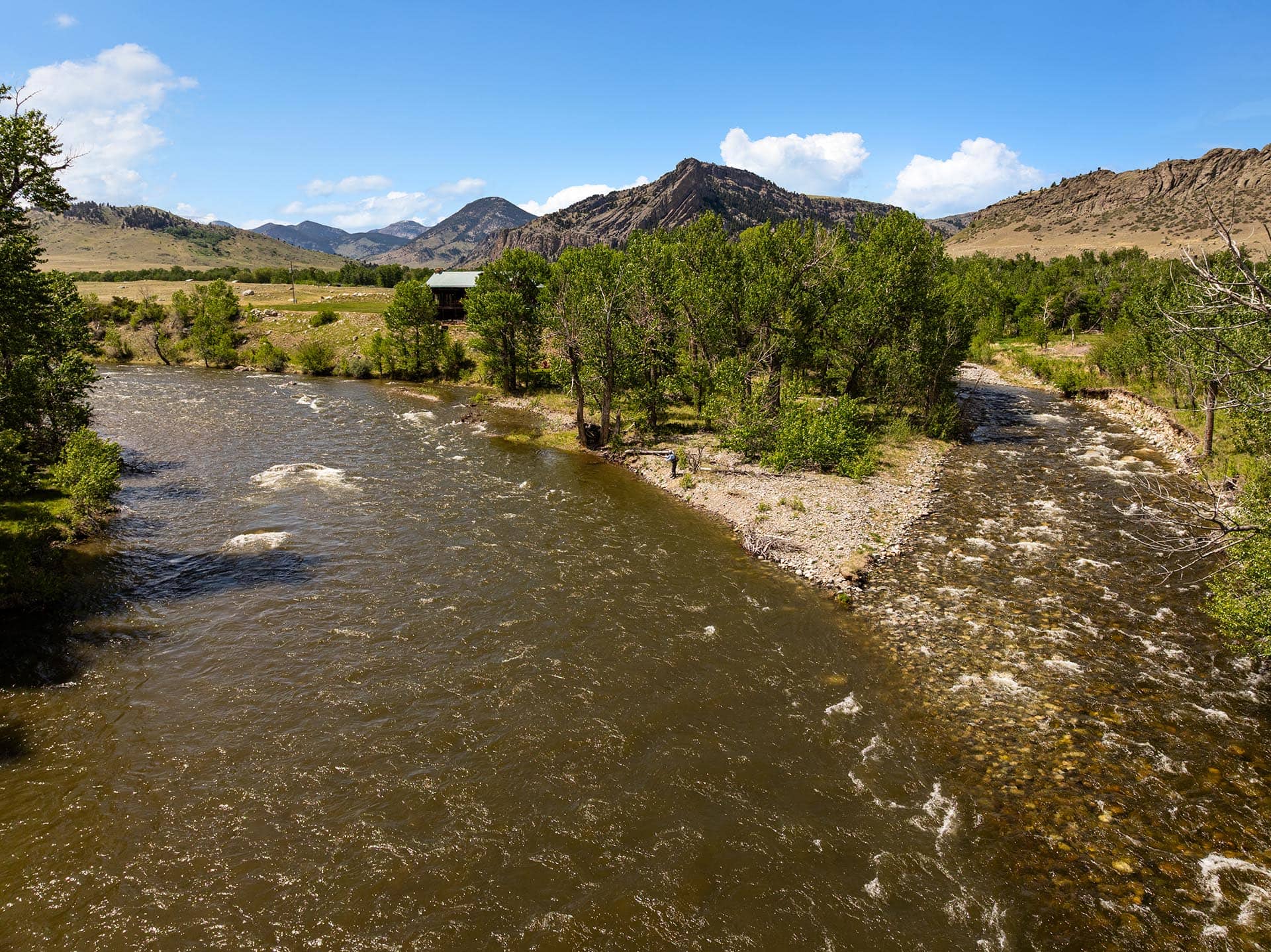 riverfront land with mountains for sale montana two rivers lodge