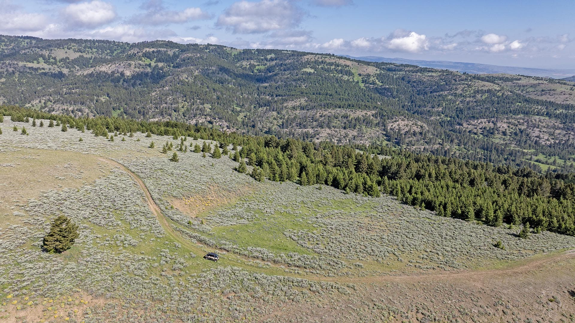 sagebrush hills land montana north bridger hunting retreat
