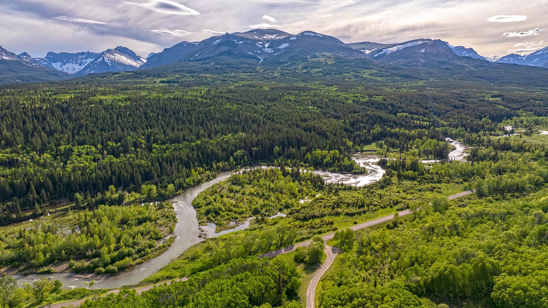 scenic mountain river land montana two medicine legacy ranch