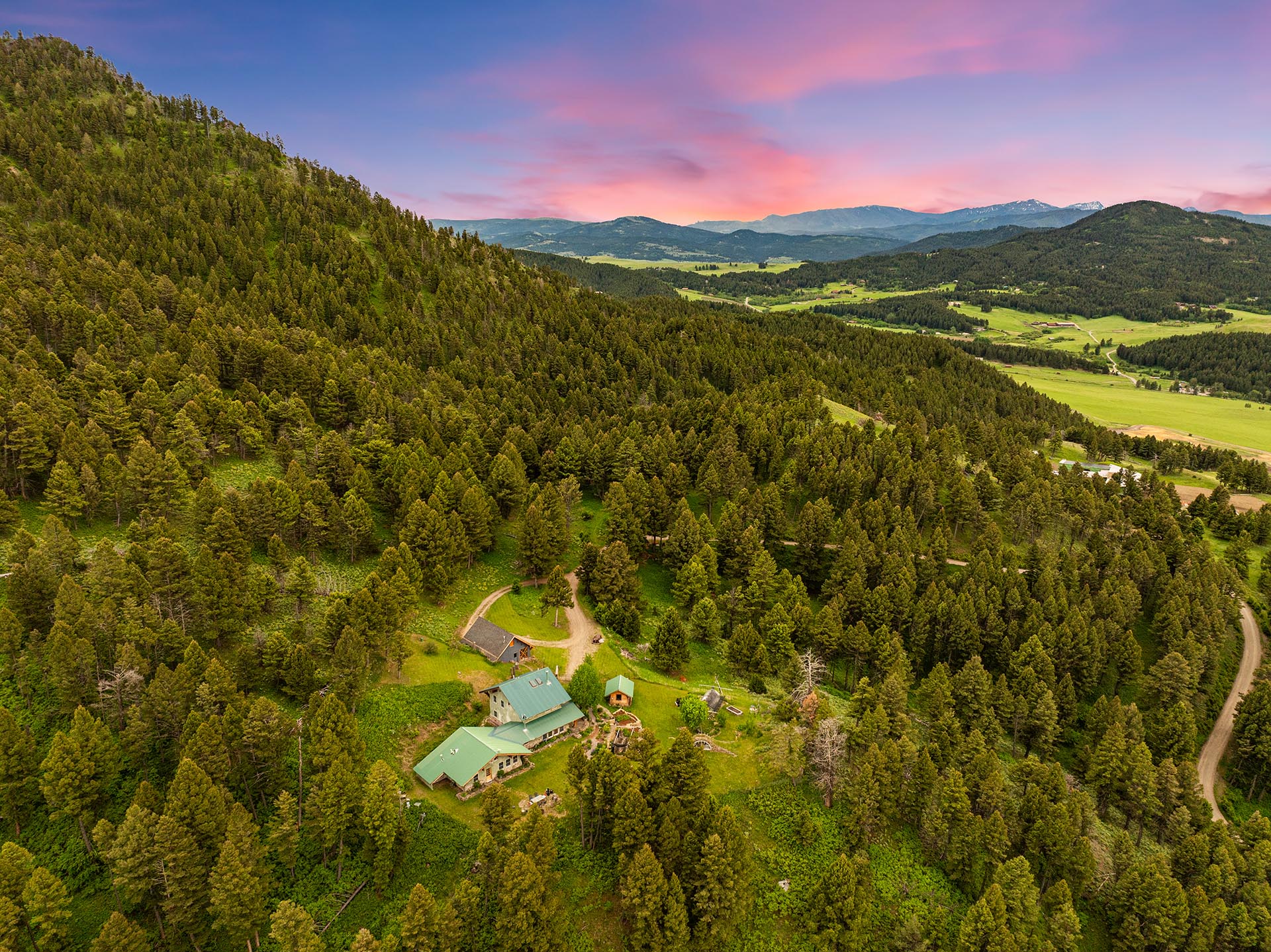 secluded ranch property for sale with views montana lennon ranch