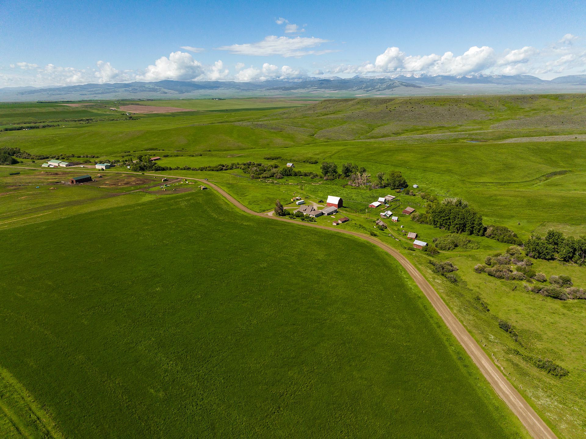 wide open pasture montana north fork horse creek