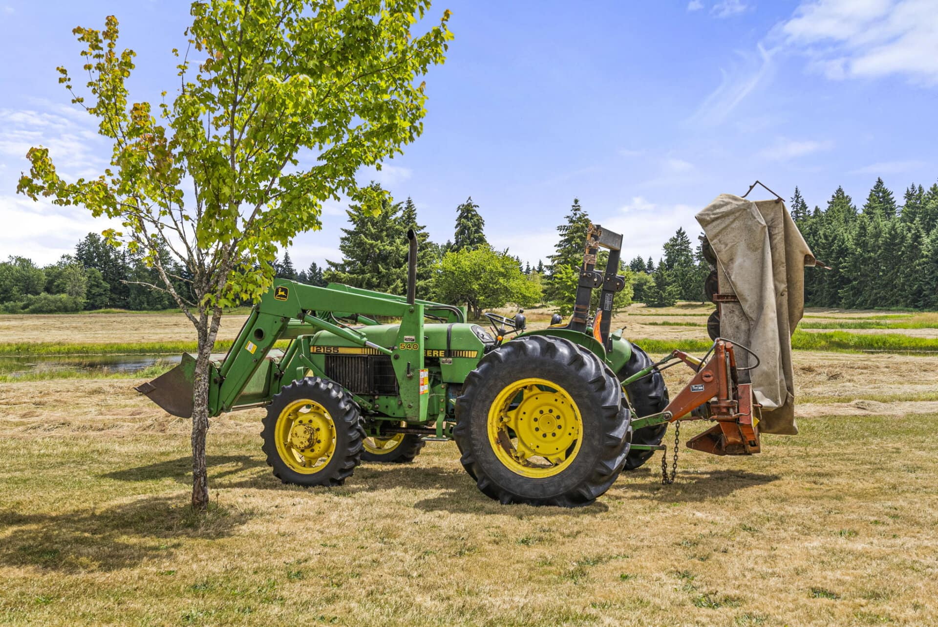 Country Estate With Equipment Washington Still Water Retreat