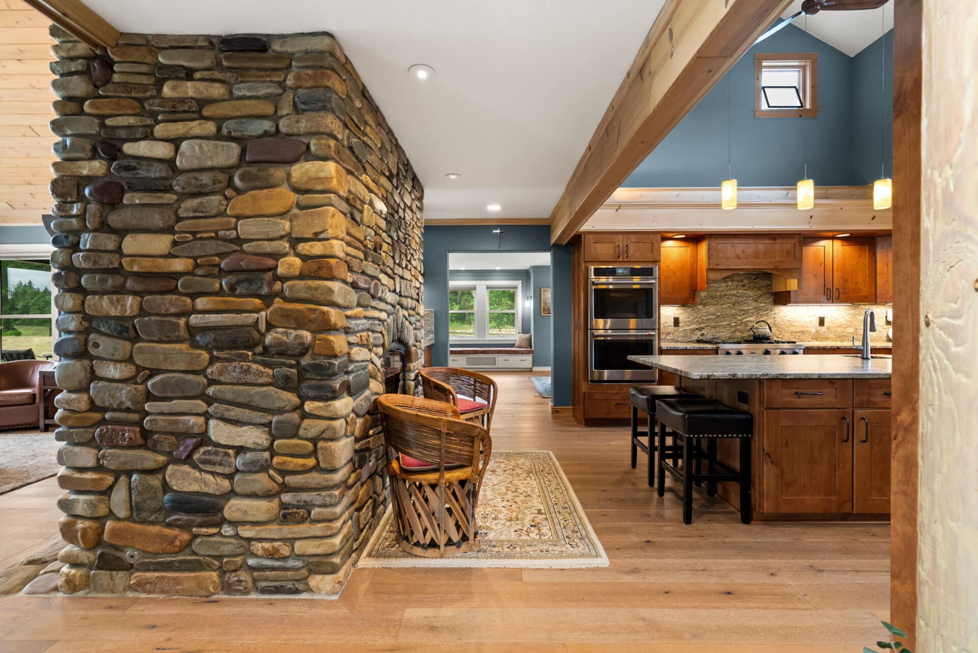 Custom Home On Acreage Washington Still Water Retreat
