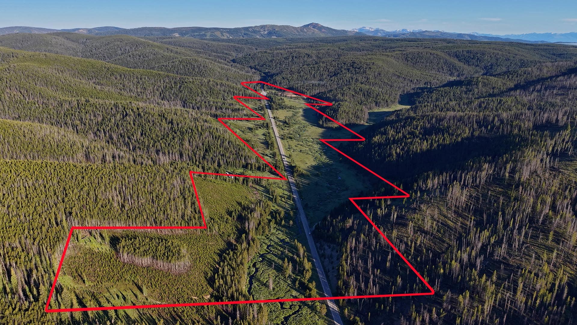 Recreational properties for sale Hamilton Montana Lost Trail Ski Hill Retreat