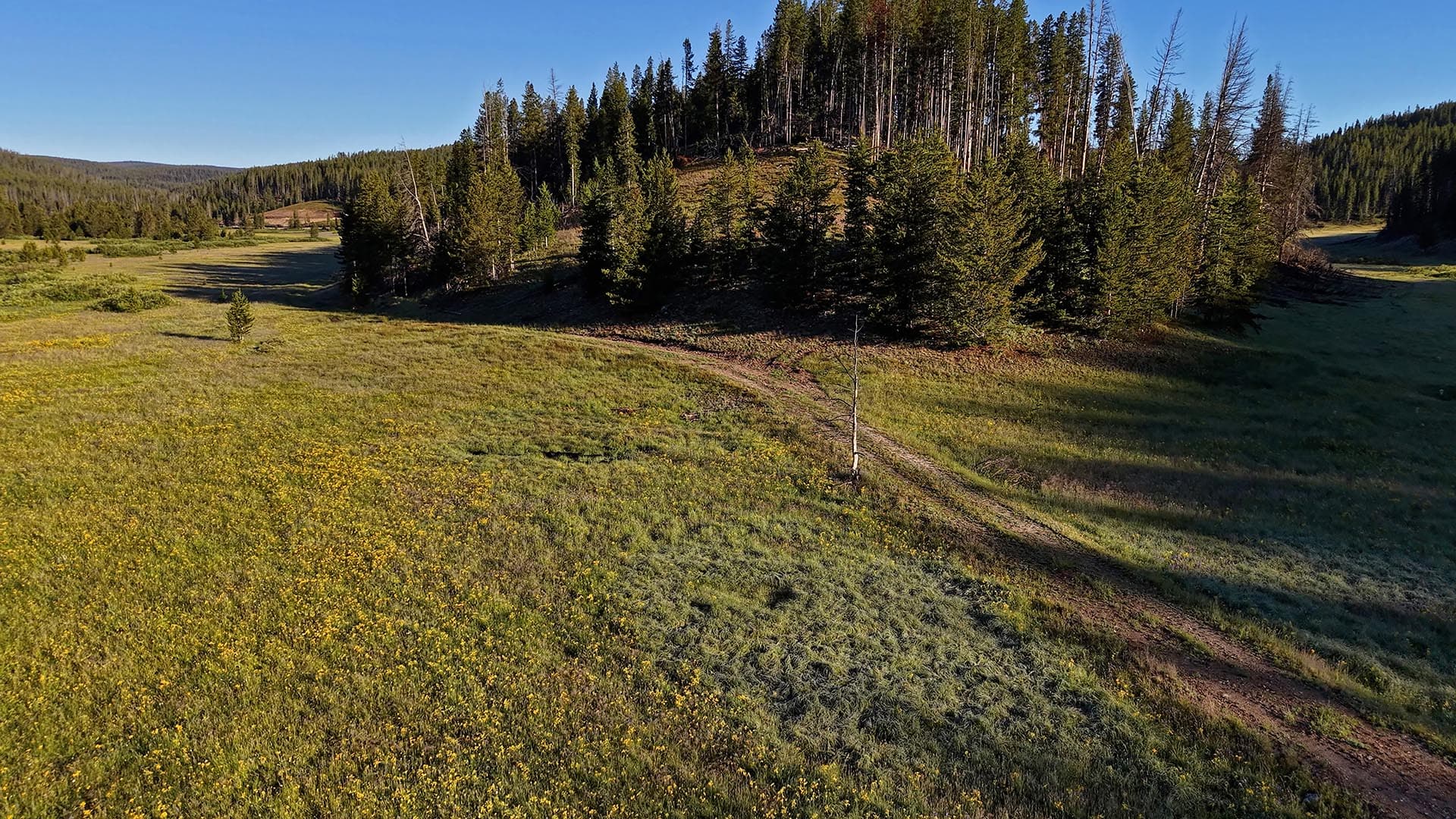 Remote getaway properties for sale Montana Lost Trail Ski Hill Retreat