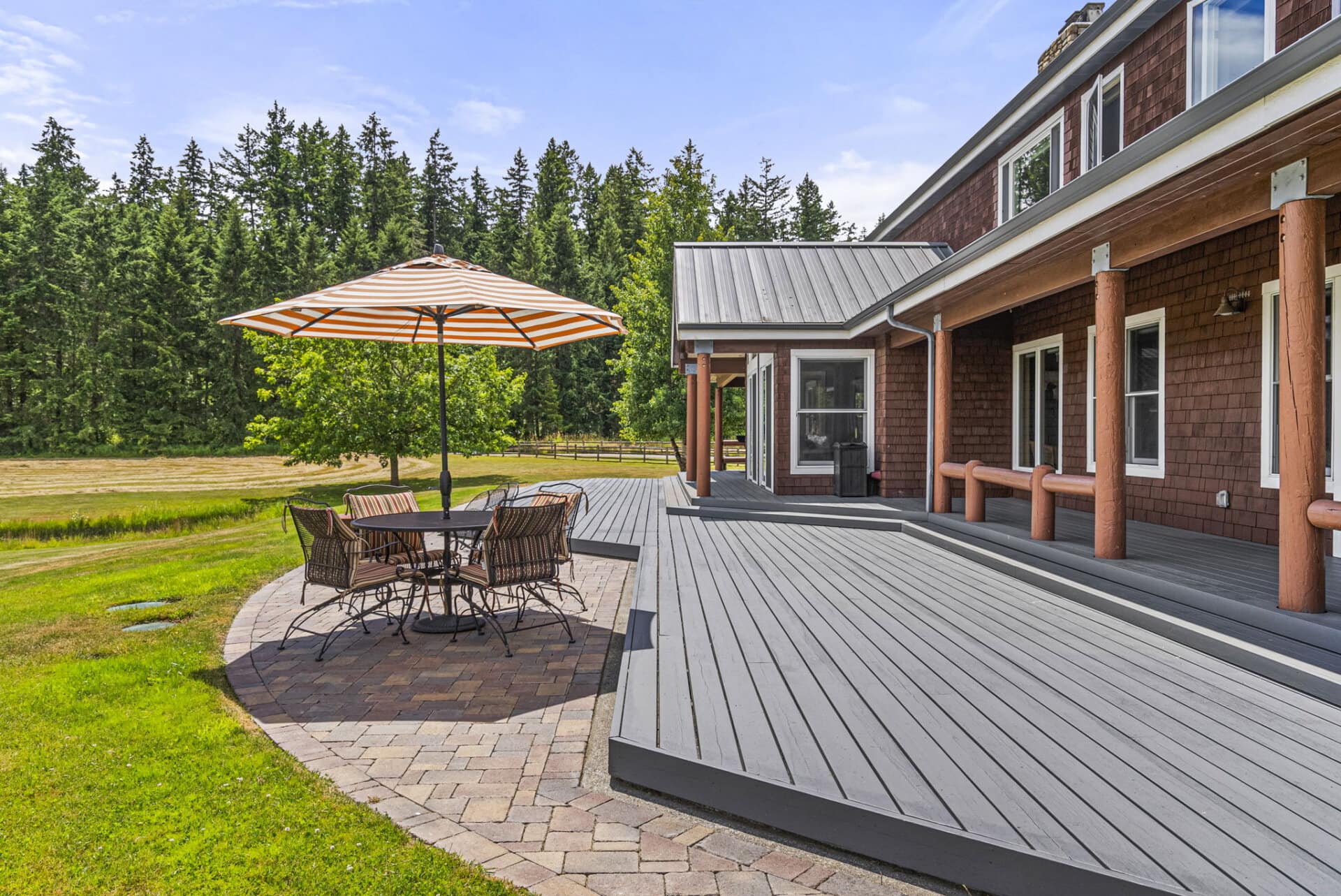 Scenic Acreage Estate Washington Still Water Retreat