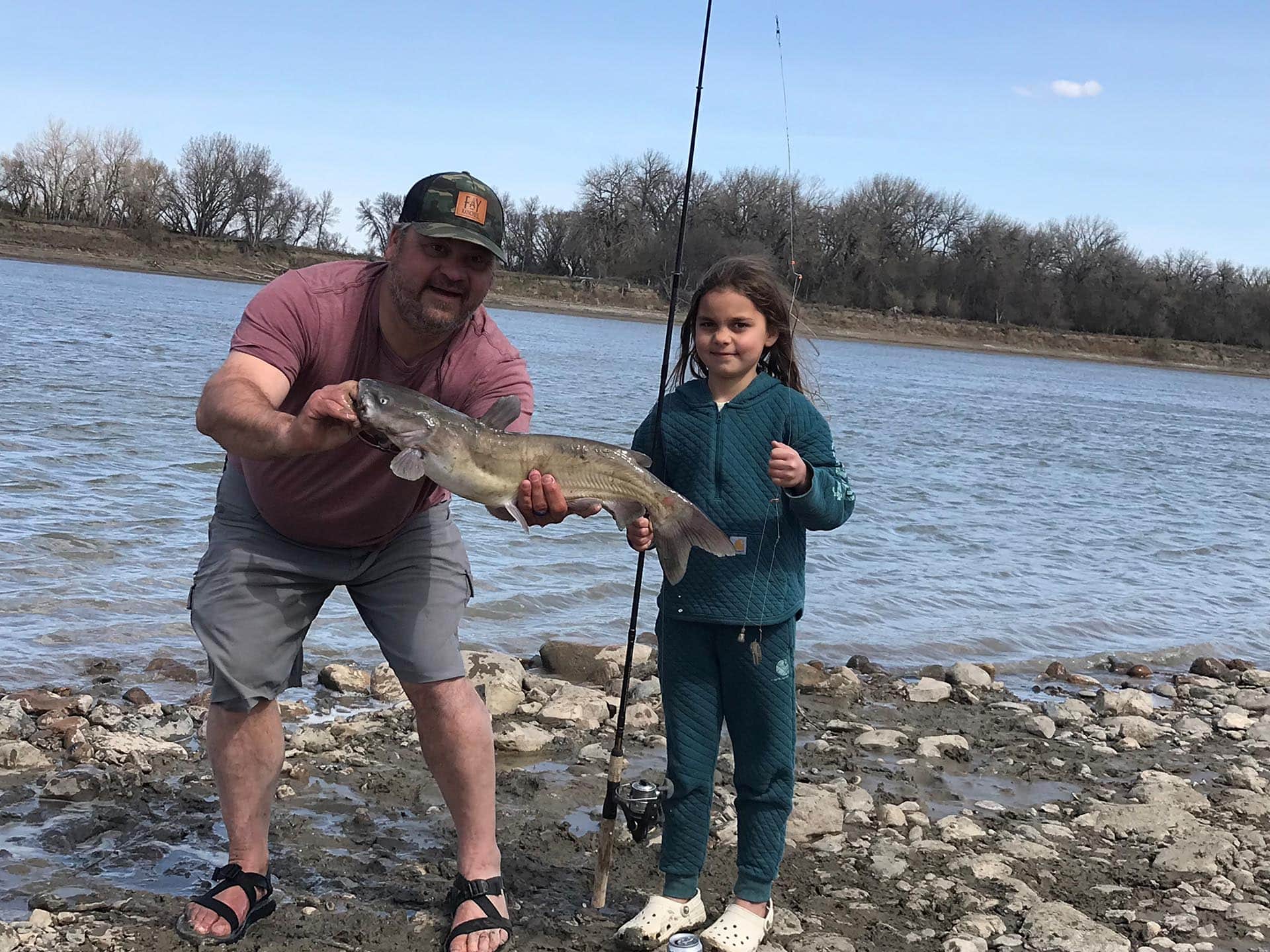 channel catfish fishing montana yellowstone trail river ranch