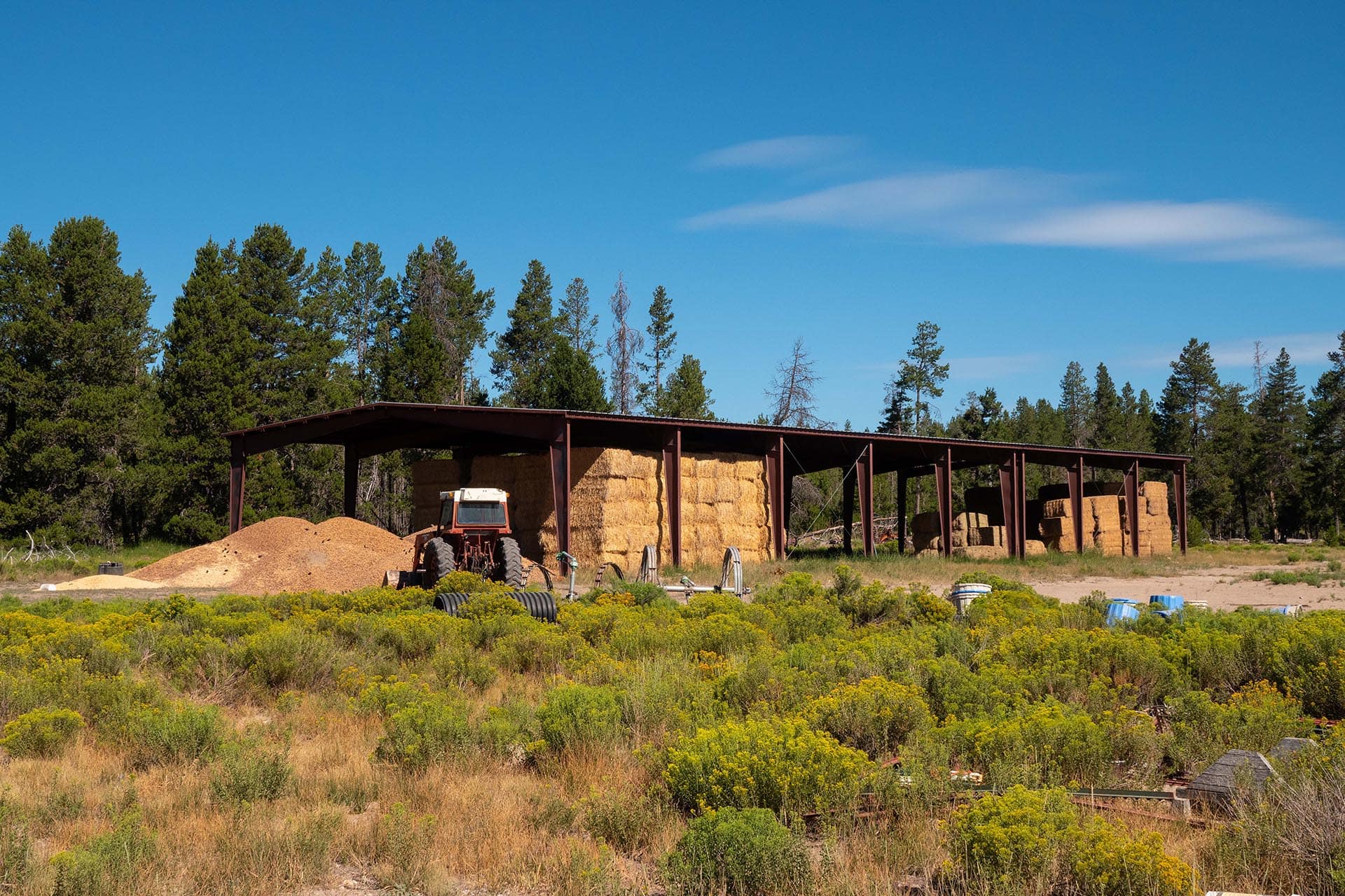 hay barn oregon bar y ranch & pivots
