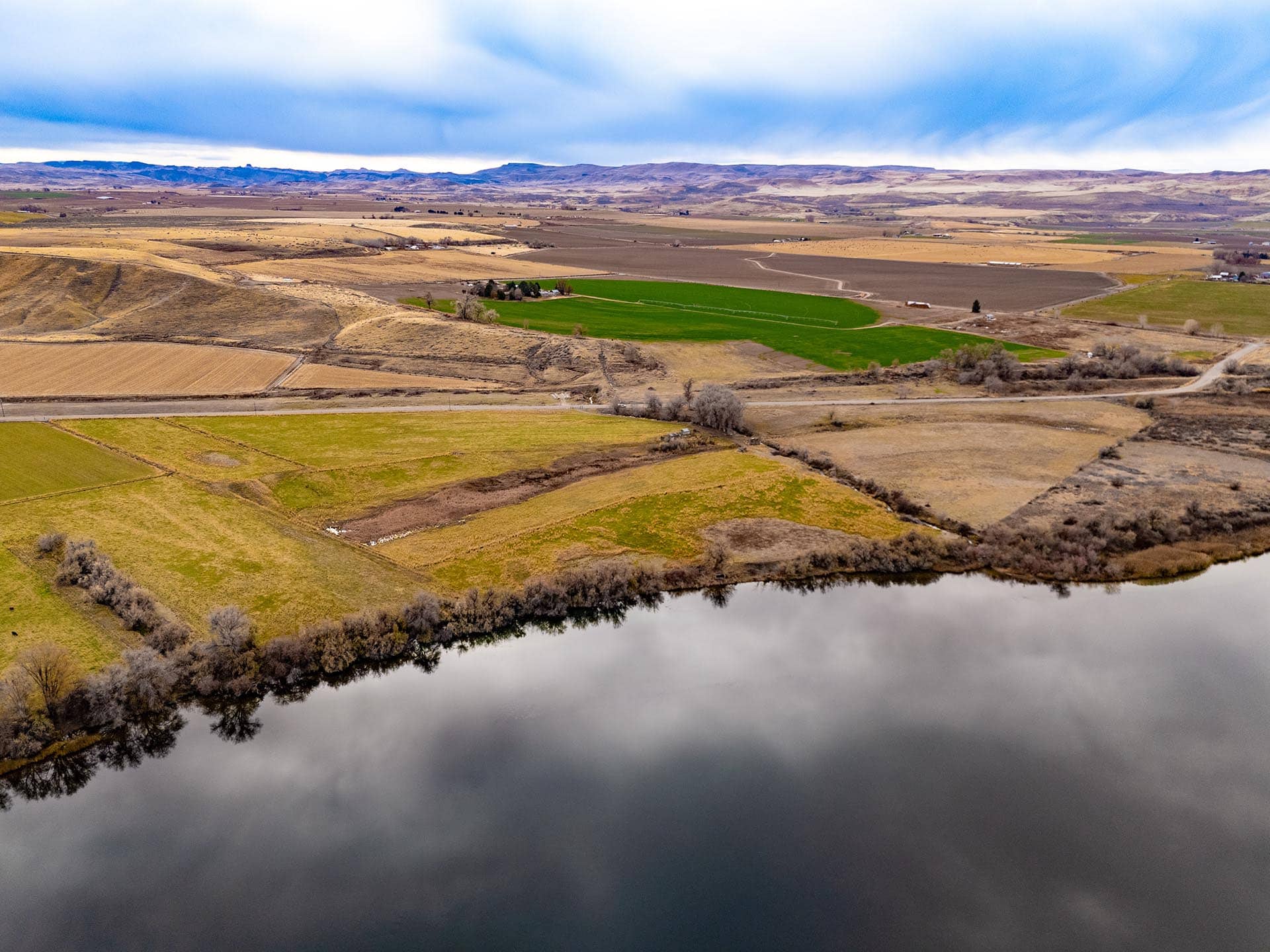 home views sunrise fishing idaho snake river waterfront farm