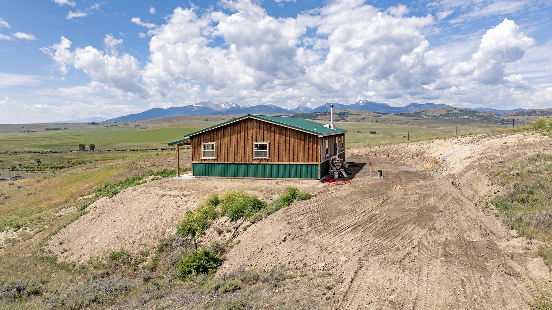house exterior mountain views montana pintler views retreat